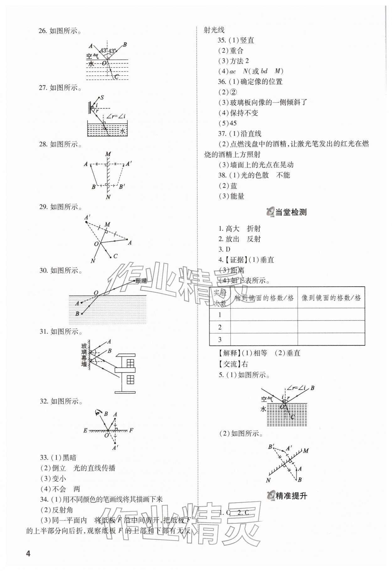 2026年中考備戰(zhàn)策略物理&nbsp;參考答案第4頁