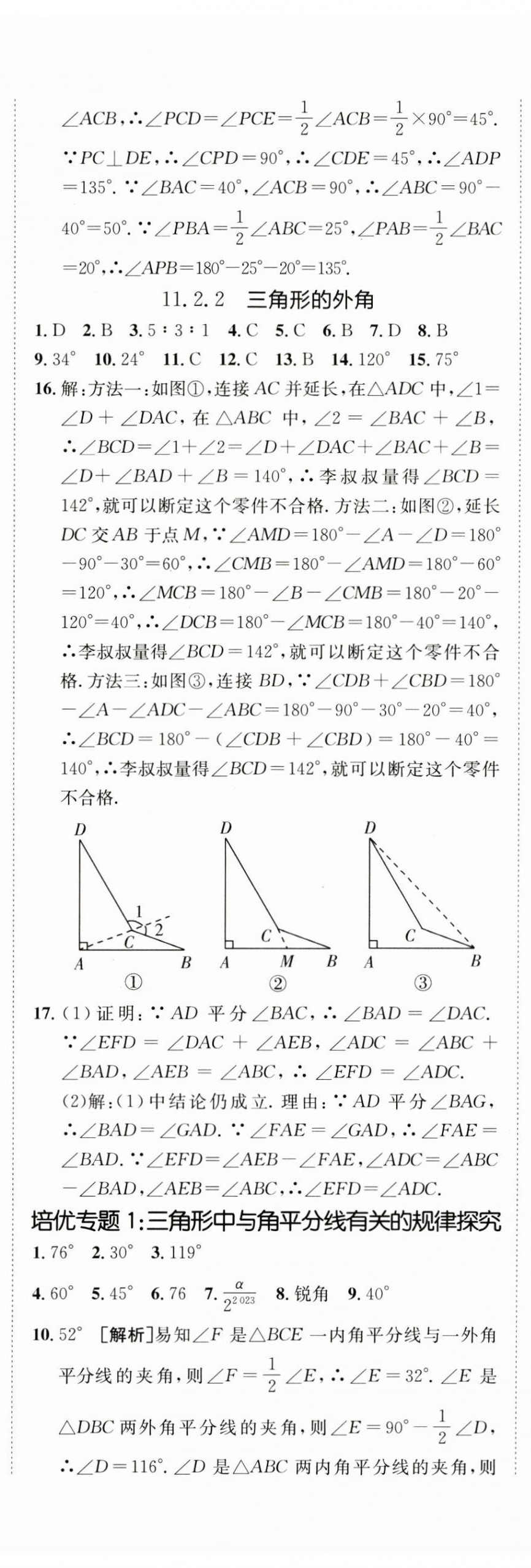 2024年同行學(xué)案學(xué)練測八年級(jí)數(shù)學(xué)上冊人教版 第3頁