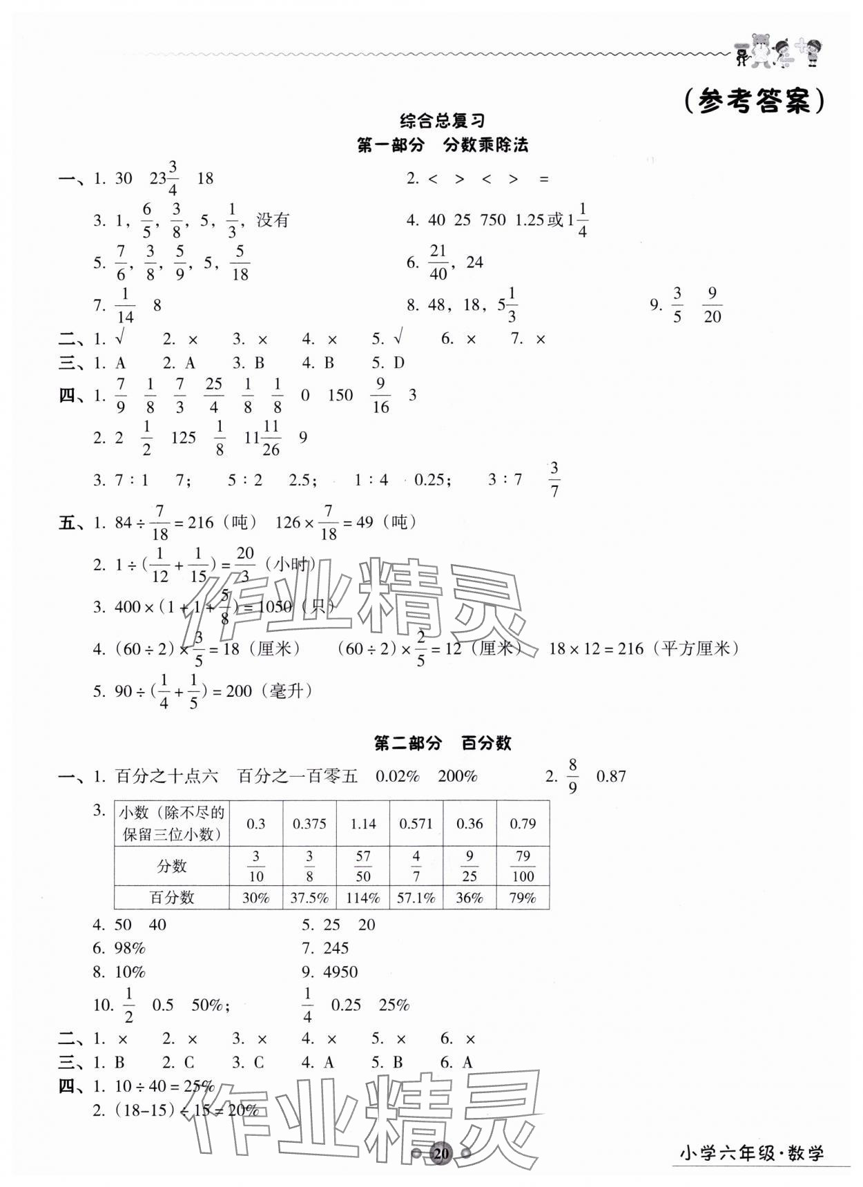 2025年嶺南讀寫綜合訓練營六年級數(shù)學 第1頁