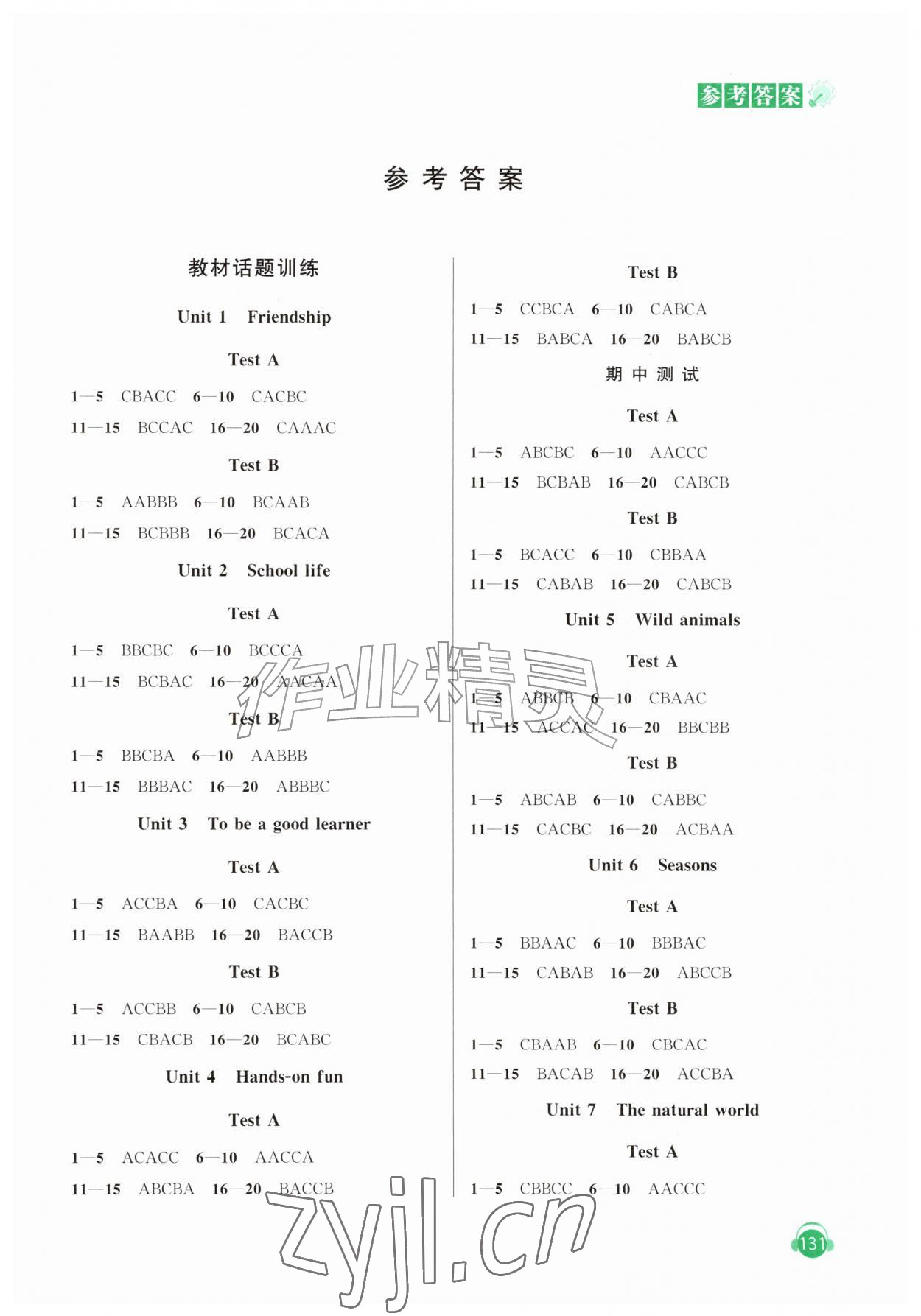 2026年人机对话听力模拟训练八年级英语上册译林版&nbsp;第1页