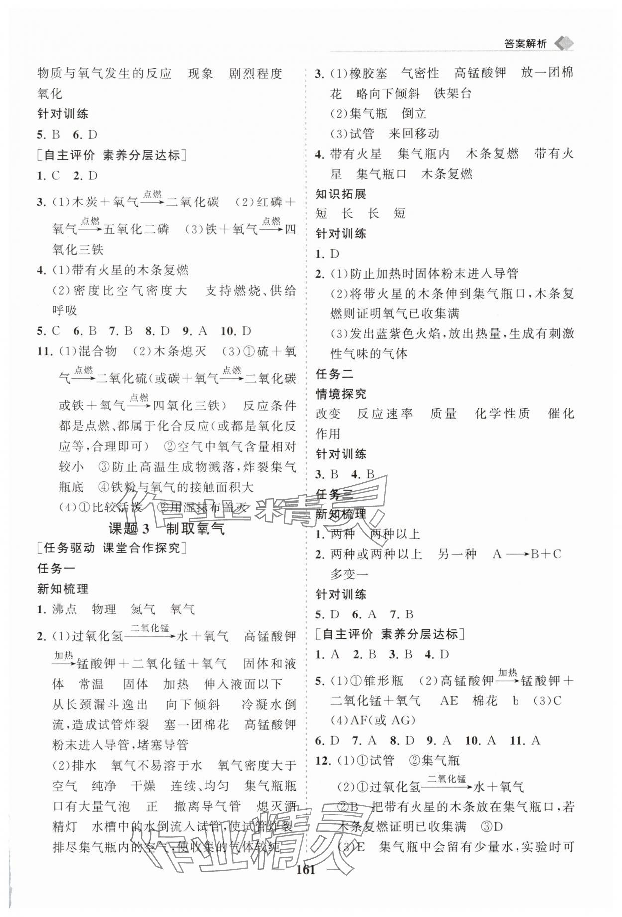 2025年新课程同步练习册九年级化学上册人教版&nbsp;第5页