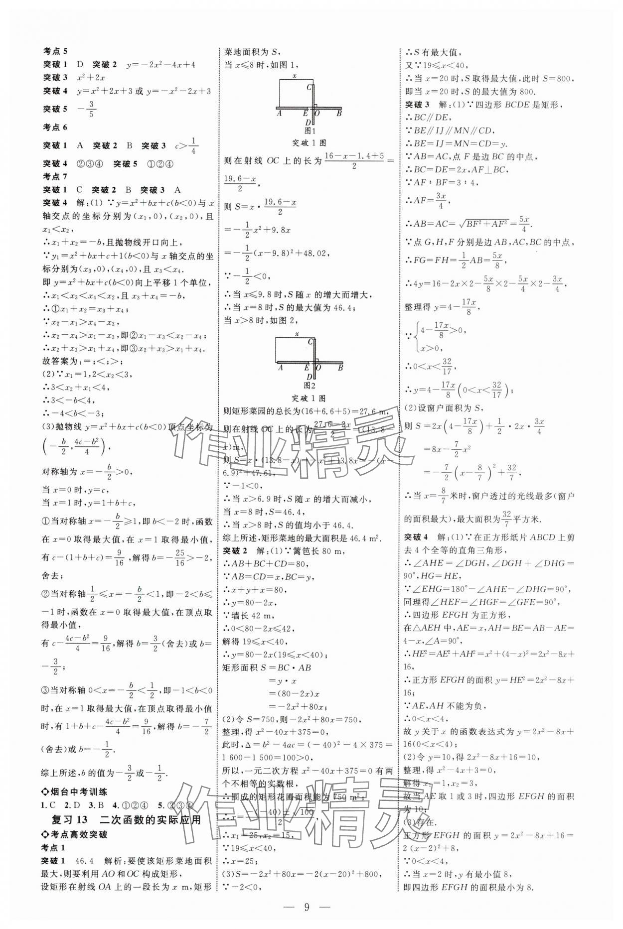 2025年全程导航初中总复习数学鲁教版烟台专版 第9页