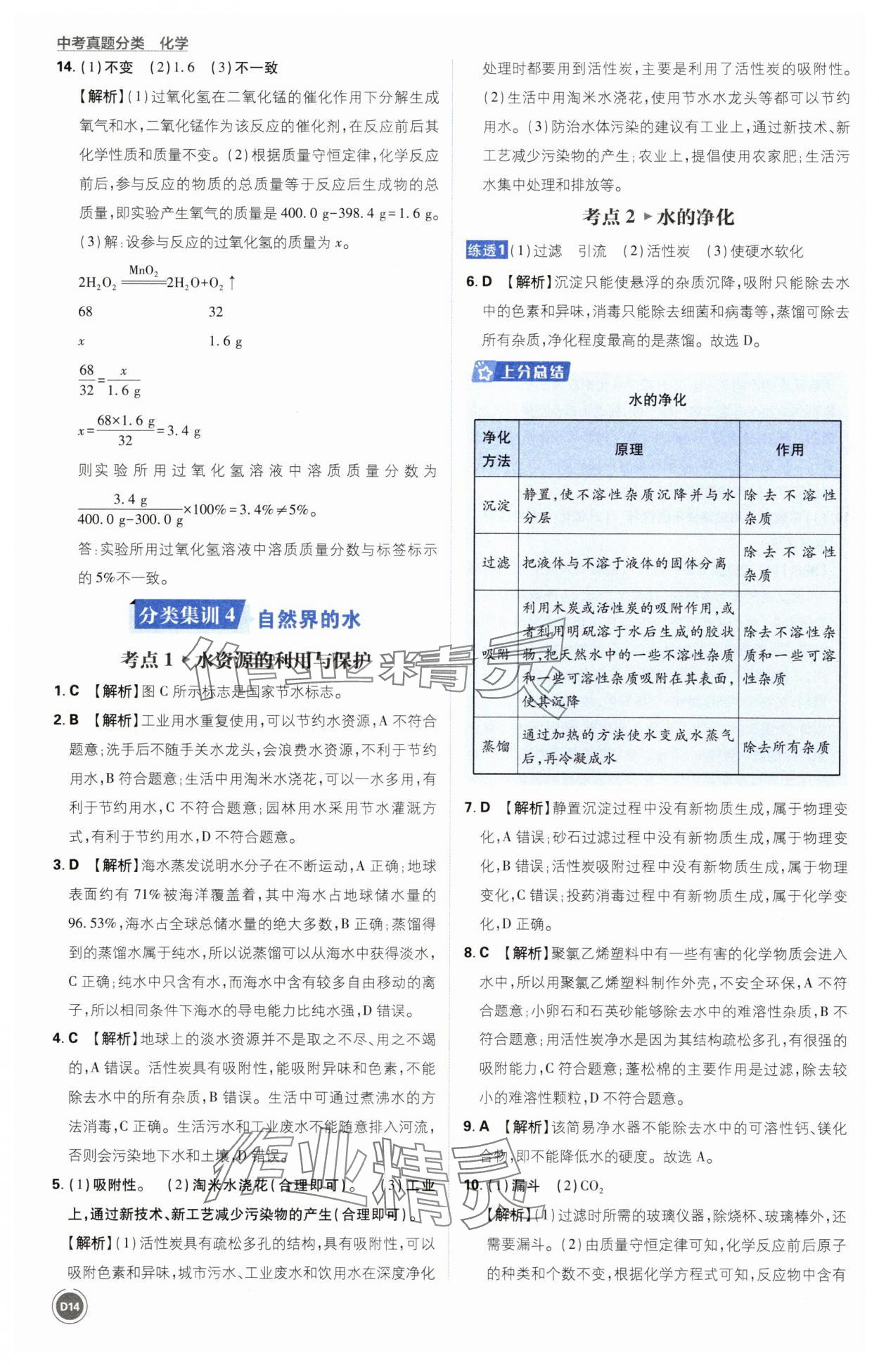 2025年中考真題分類化學&nbsp;第14頁