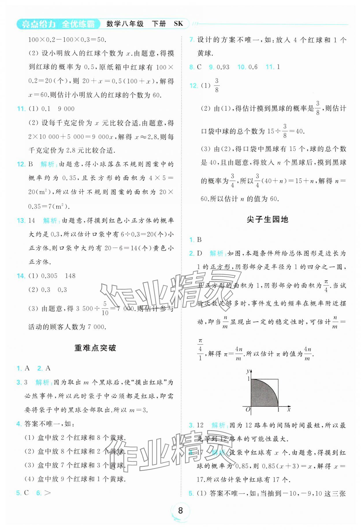 2024年亮點(diǎn)給力全優(yōu)練霸八年級數(shù)學(xué)下冊蘇科版 第8頁