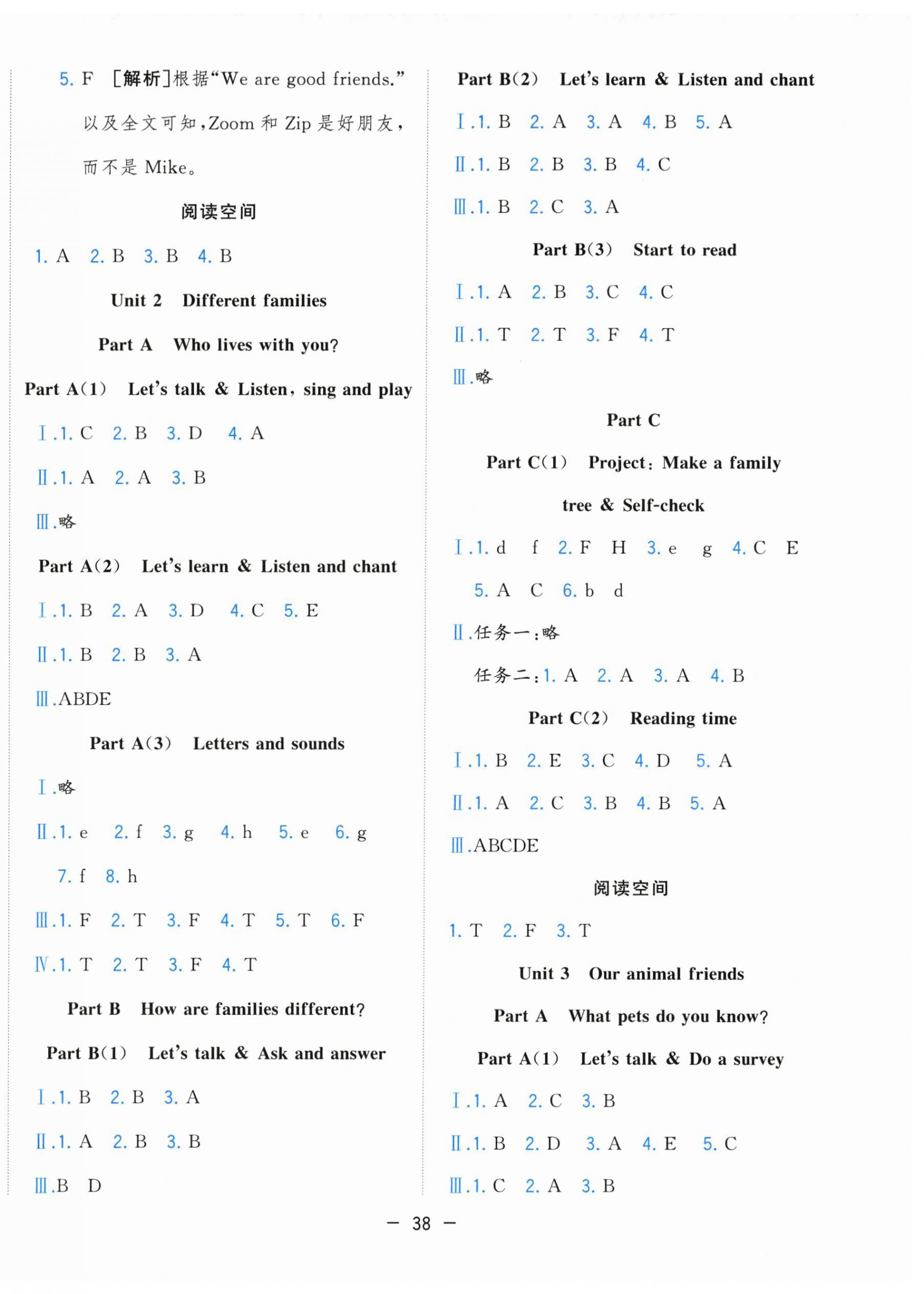2026年全优作业本三年级英语上册人教PEP版&nbsp;第2页