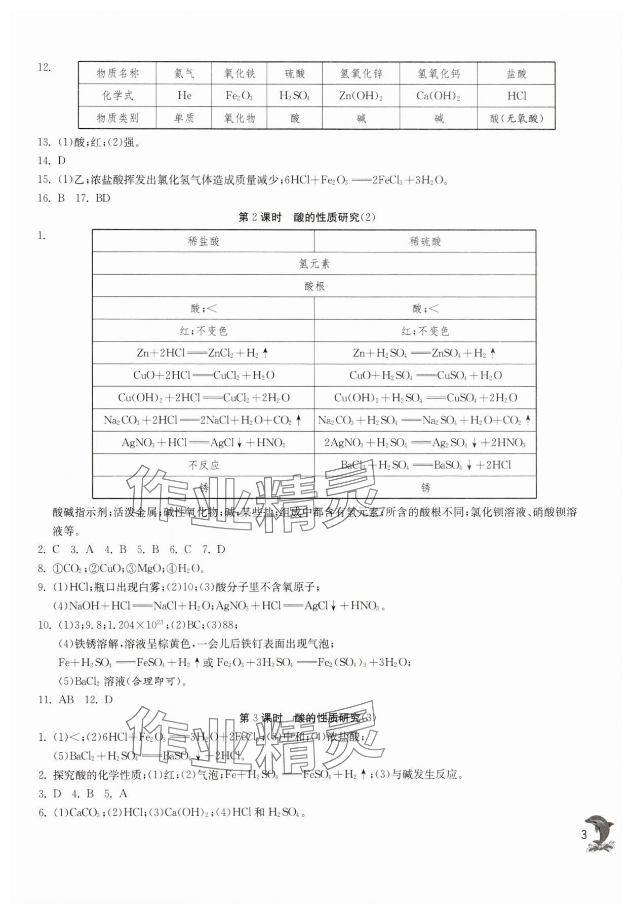 2025年實驗班提優(yōu)訓練九年級化學下冊滬教版上海專版54制 第3頁