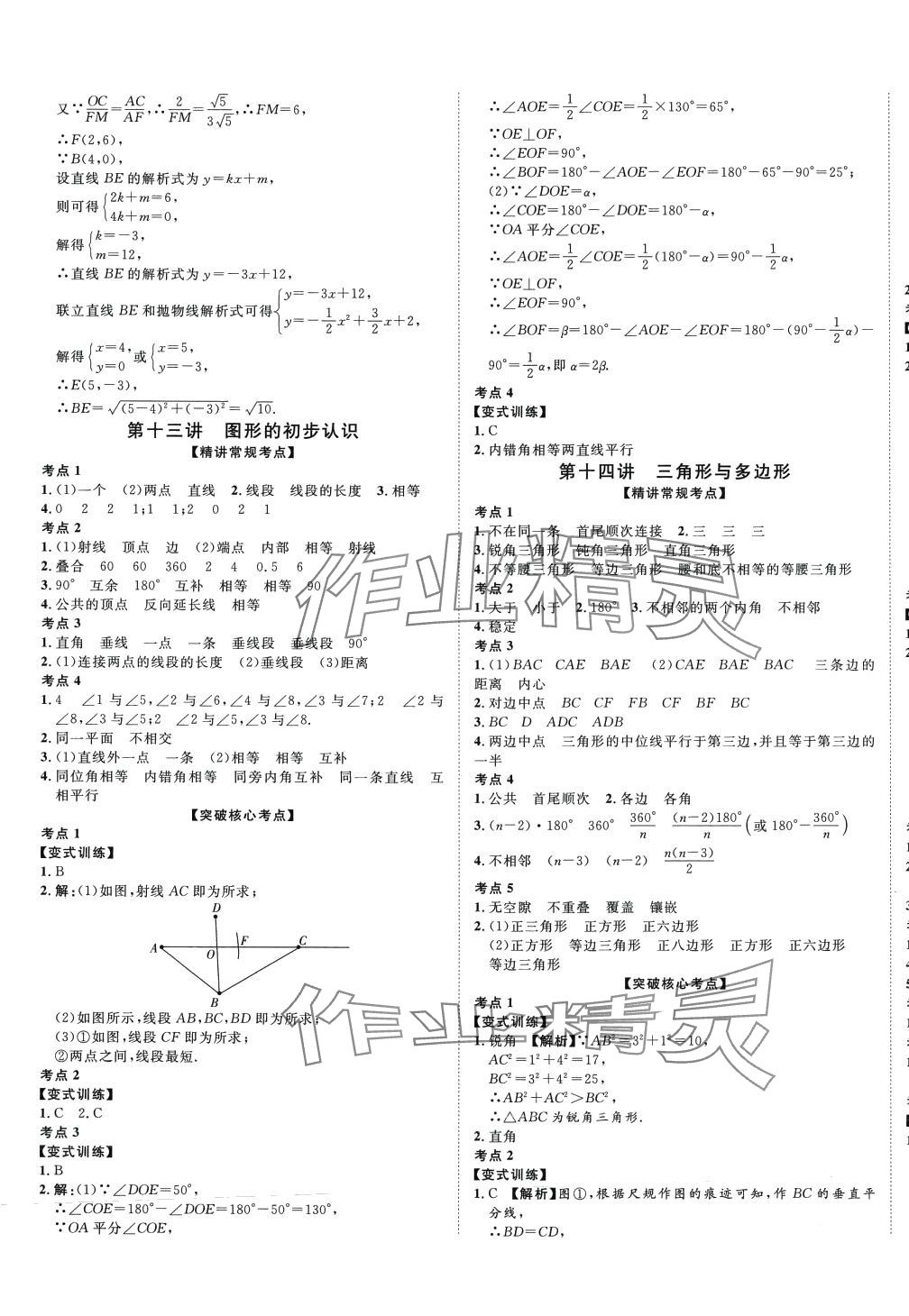 2024年高分計劃一卷通數學中考 第9頁