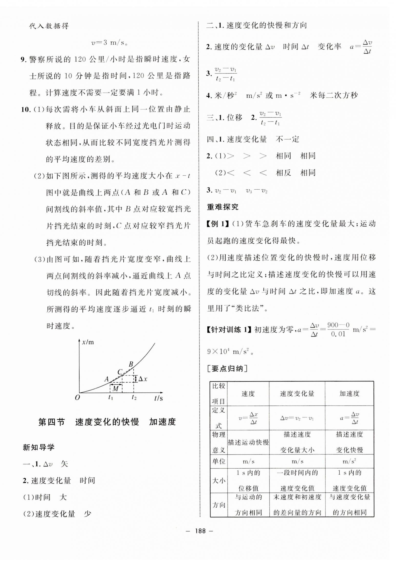 2023年鐘書金牌金典導(dǎo)學(xué)案高中物理必修第一冊(cè)滬教版 第4頁