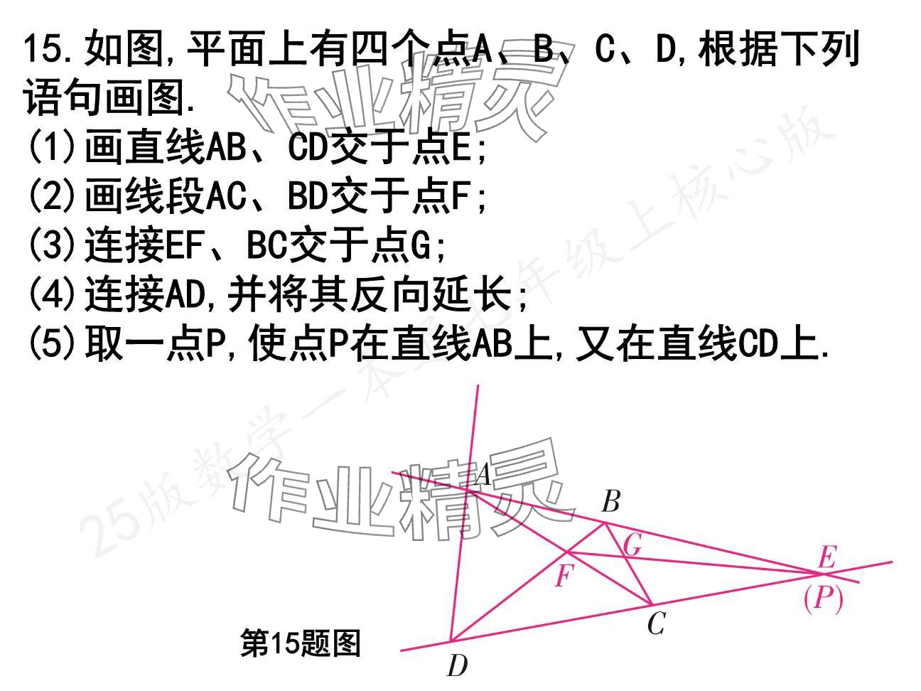 2024年一本通武漢出版社七年級數(shù)學(xué)上冊北師大版核心板 參考答案第12頁