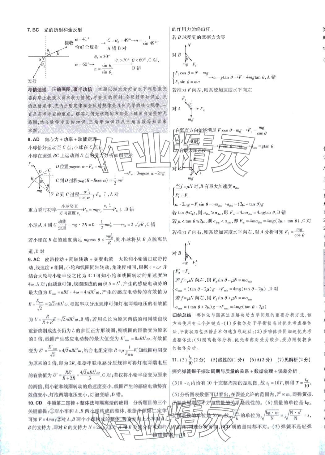 2024年走進(jìn)名校5年高考真題匯編高中物理通用版 第11頁