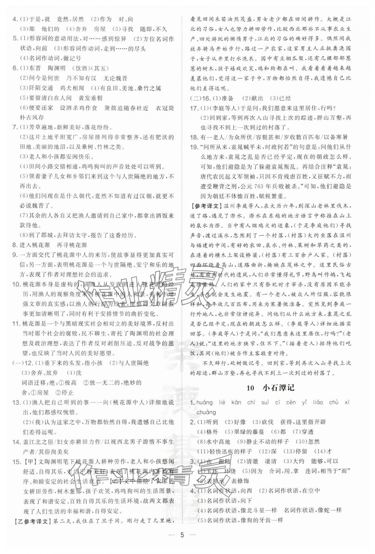 2025年点拨训练八年级语文下册人教版宁夏专版 第5页