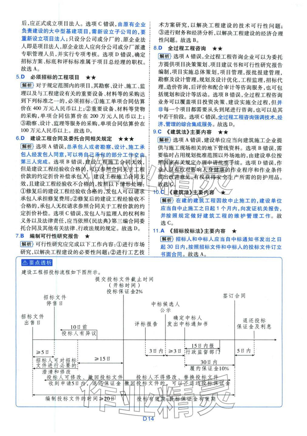 2025年真题详解考前点睛建设工程监理基本理论与相关法规&nbsp;第14页