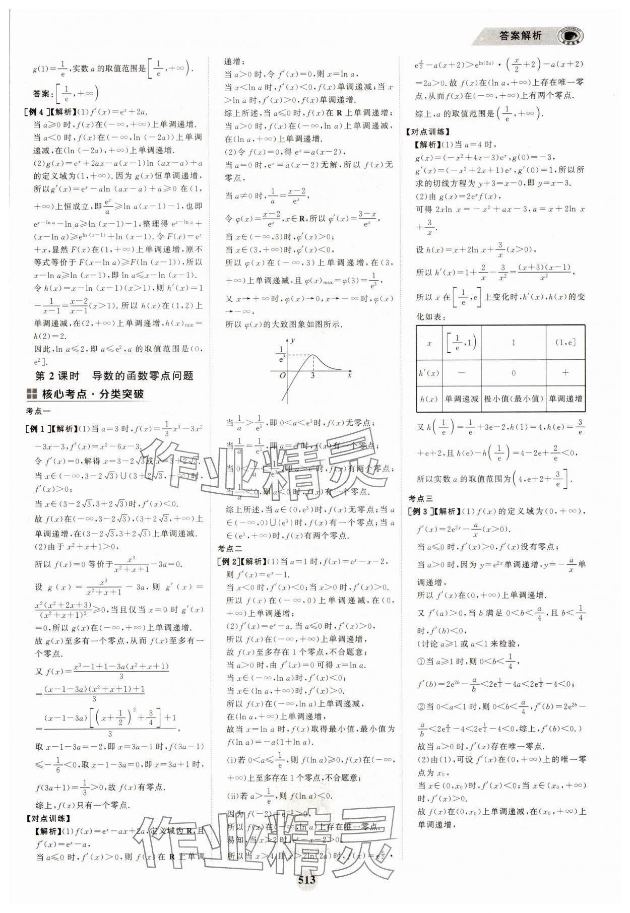 2025年世紀金榜高中全程復習方略高中數(shù)學A版 參考答案第29頁