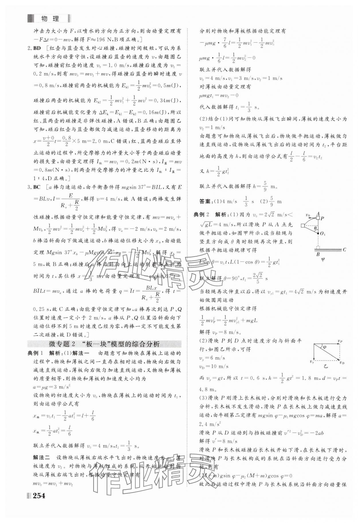 2025年課堂新坐標(biāo)二輪專題復(fù)習(xí)與策略物理 第10頁