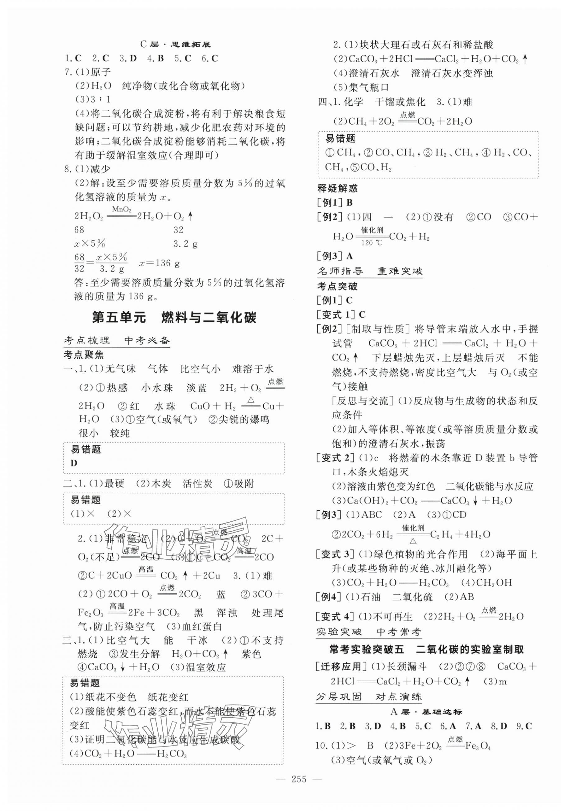 2025年中考总复习导与练化学内蒙古专版 第5页