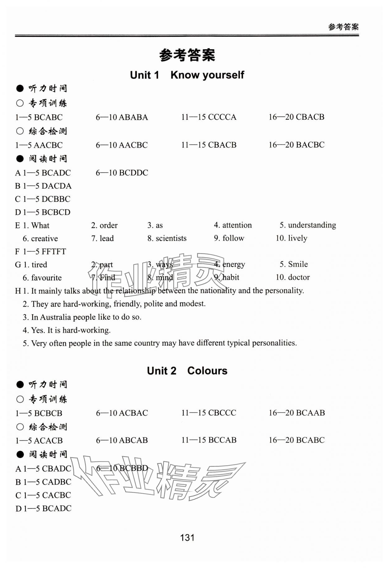 2023年新課標(biāo)初中英語同步聽讀訓(xùn)練九年級(jí)上冊(cè)譯林版 第1頁