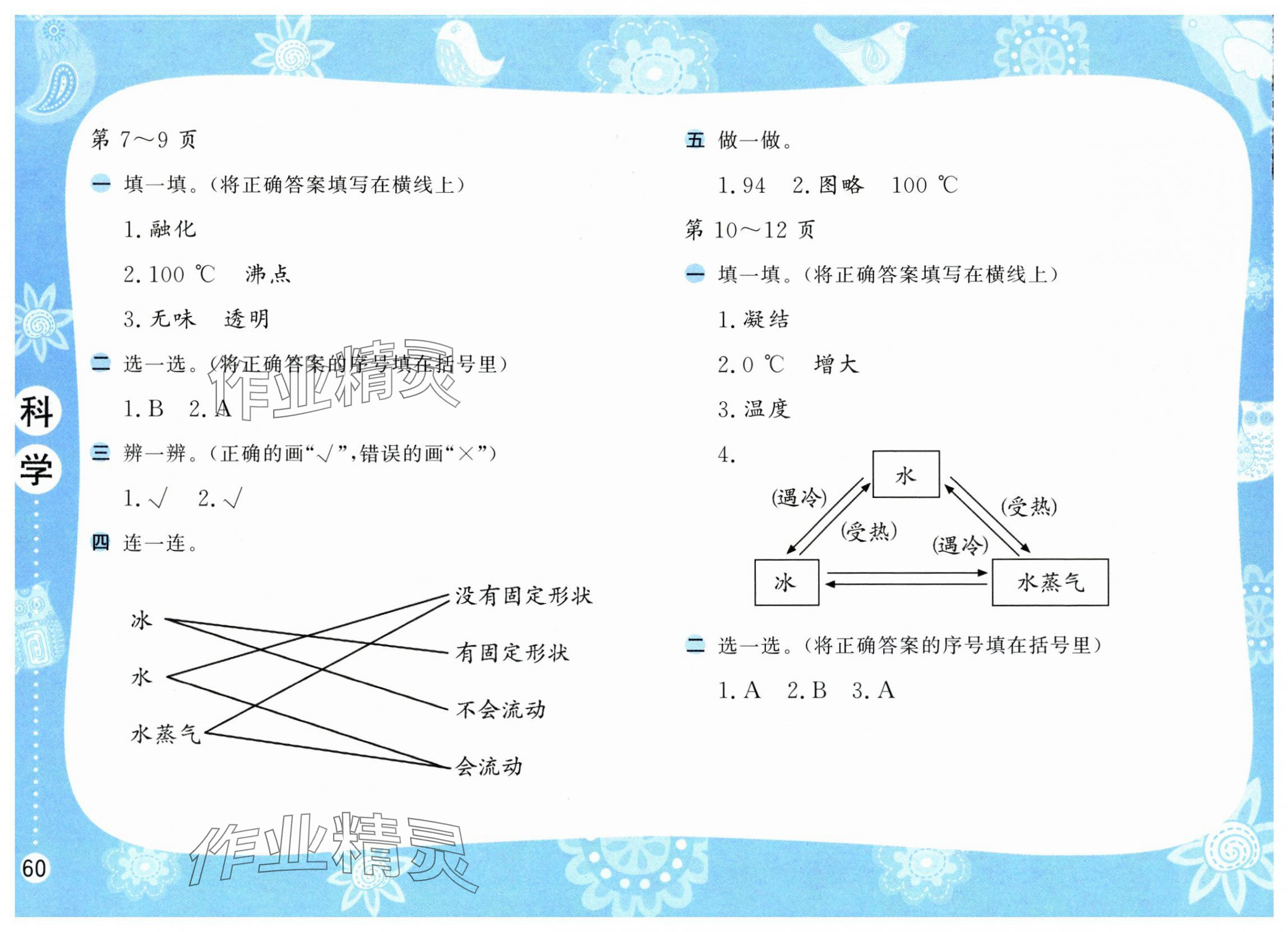 2025年暑假作業(yè)四年級科學(xué)蘇教版安徽少年兒童出版社 第2頁