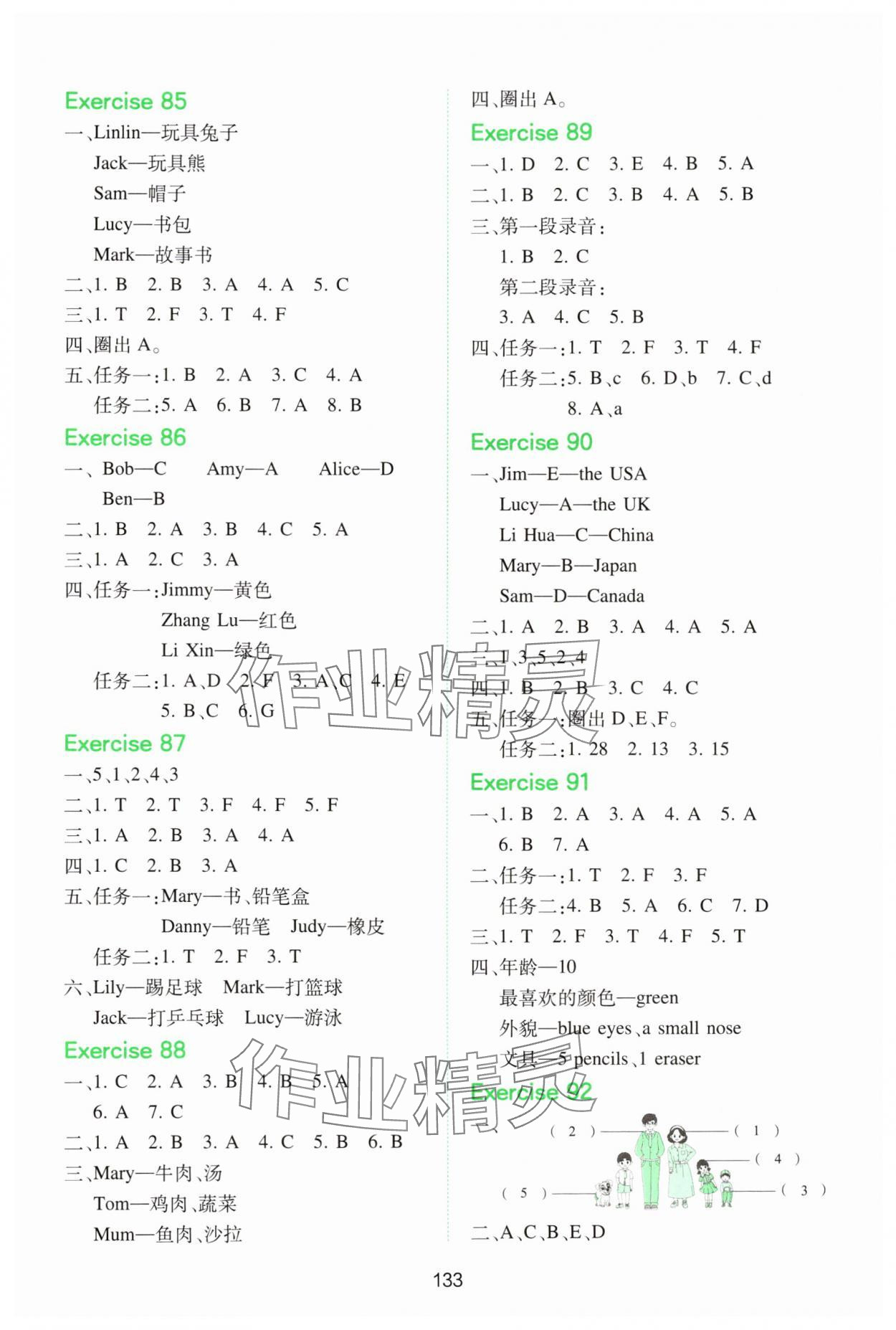 2025年一本小學英語聽力訓練100篇三年級 第11頁