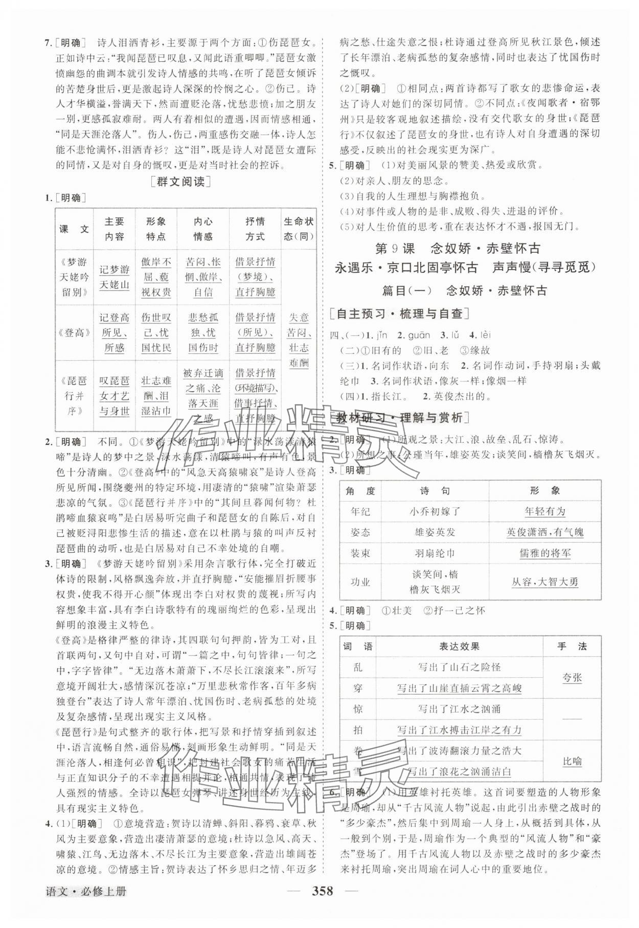 2024年高中同步創(chuàng)新課堂優(yōu)化方案高中語文必修上冊人教版 第18頁