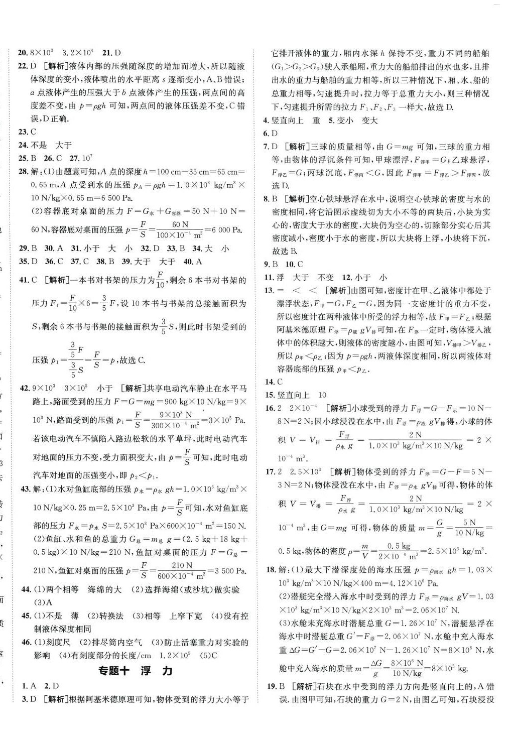 2024年神龍牛皮卷直通中考物理 第8頁(yè)