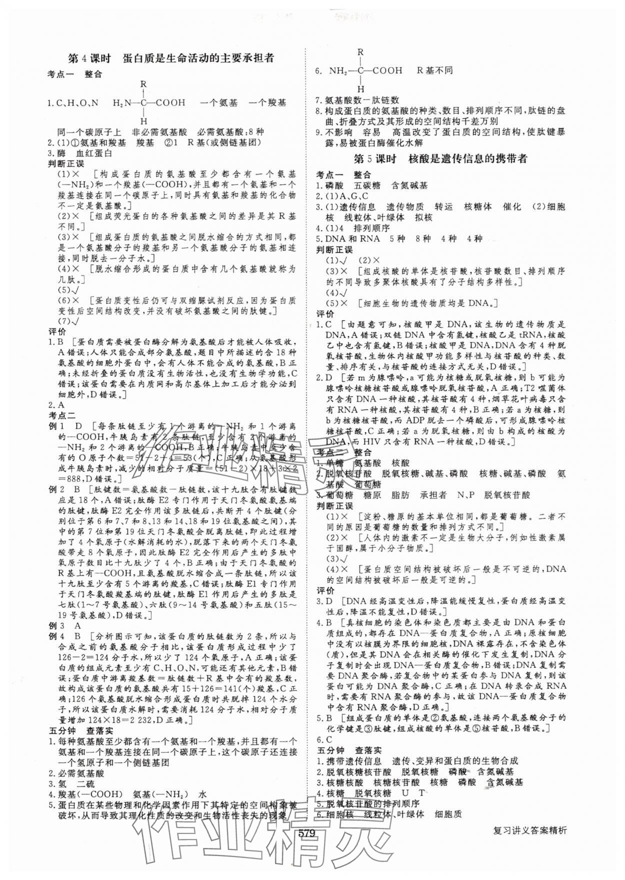 2025年步步高大一輪復(fù)習(xí)講義生物人教版 第3頁