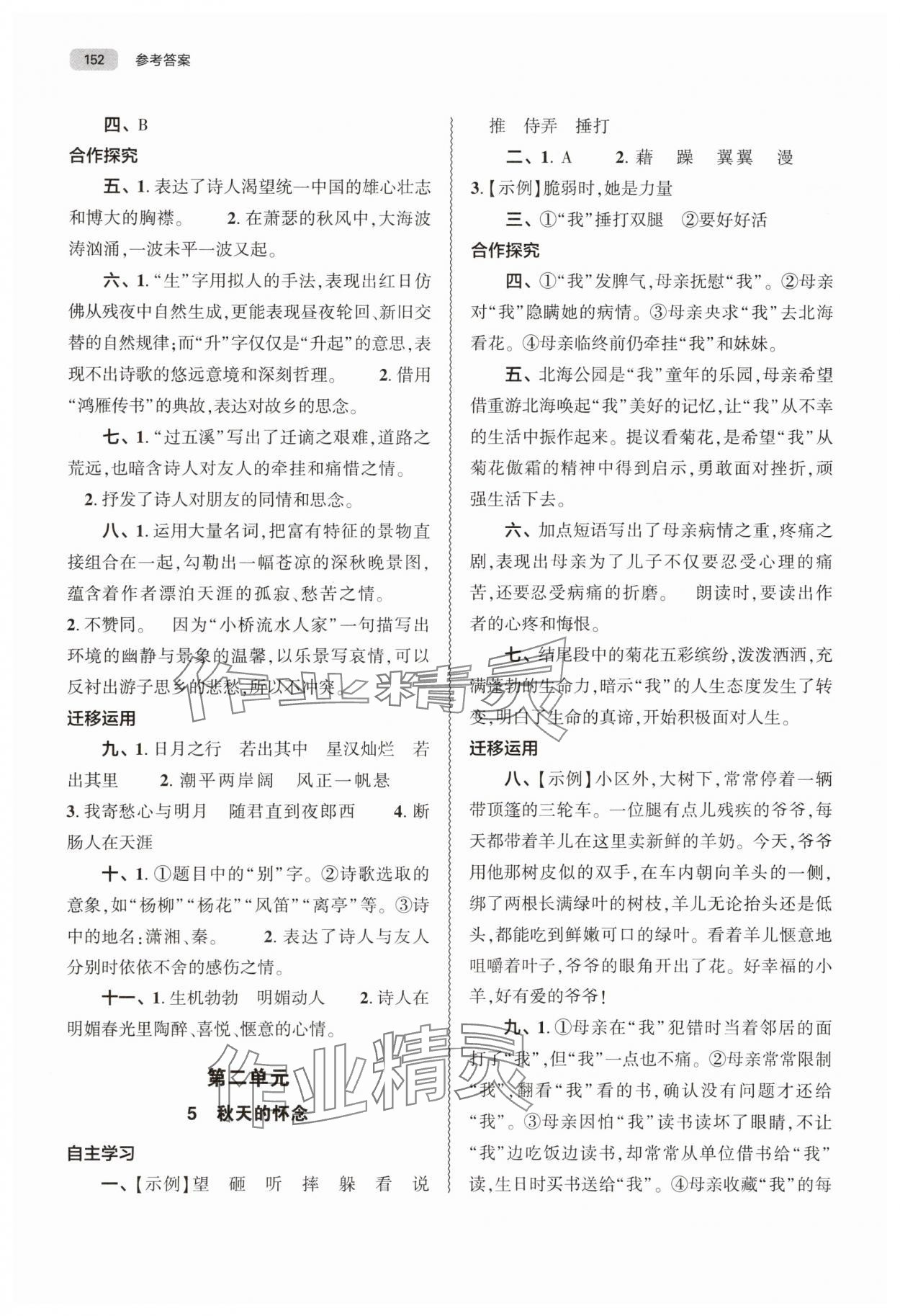 2025年同步练习册大象出版社七年级语文上册人教版&nbsp;第4页