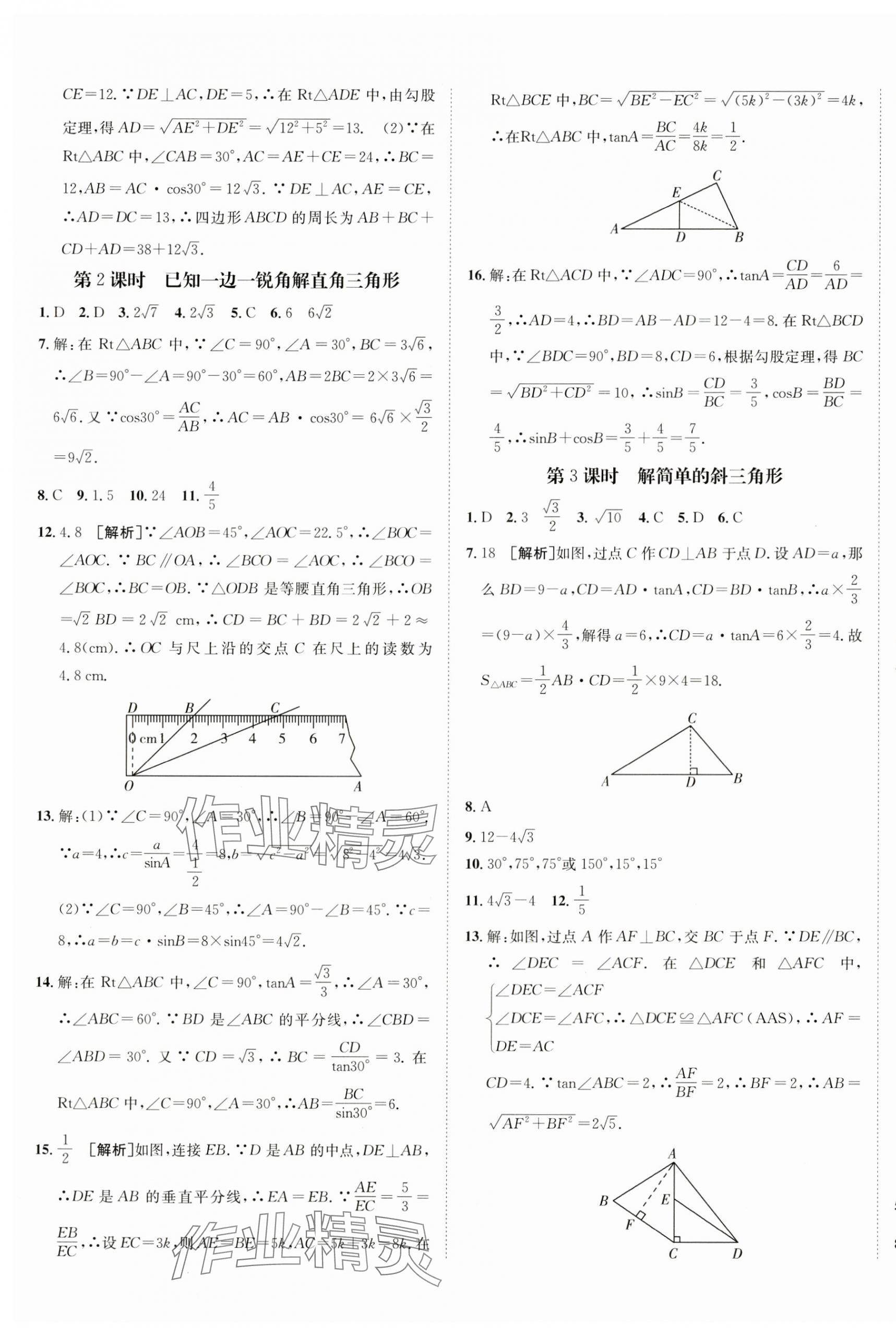 2024年同行學(xué)案九年級數(shù)學(xué)上冊魯教版五四制 第13頁