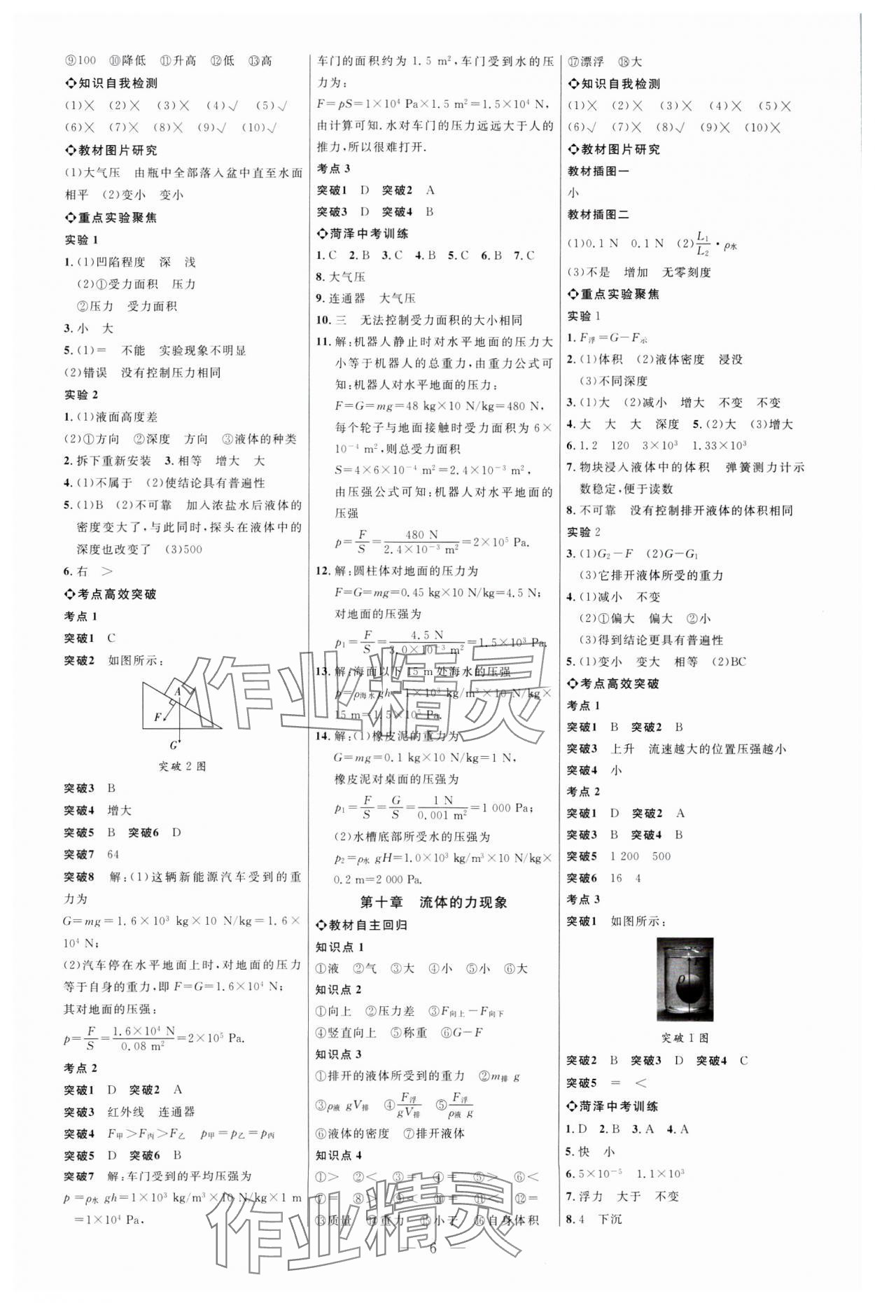 2025年全程導(dǎo)航初中總復(fù)習(xí)物理教科版菏澤專(zhuān)版 第6頁(yè)