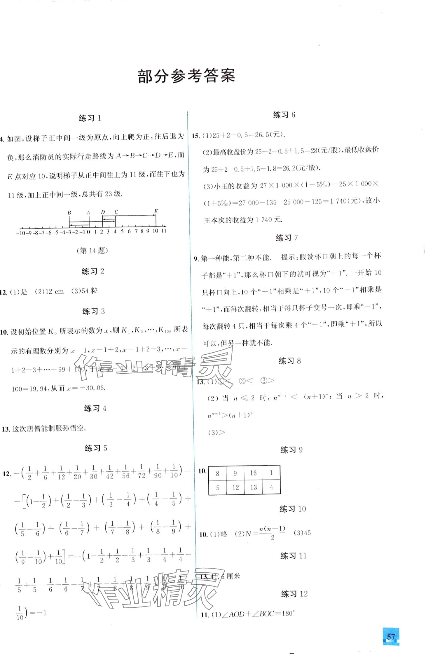 2024年名師講壇智趣冬令營七年級數(shù)學(xué)冀教版 第1頁