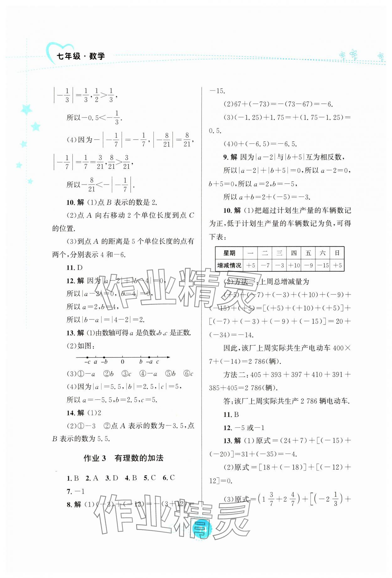 2025年寒假园地知识出版社七年级数学华师大版 第2页