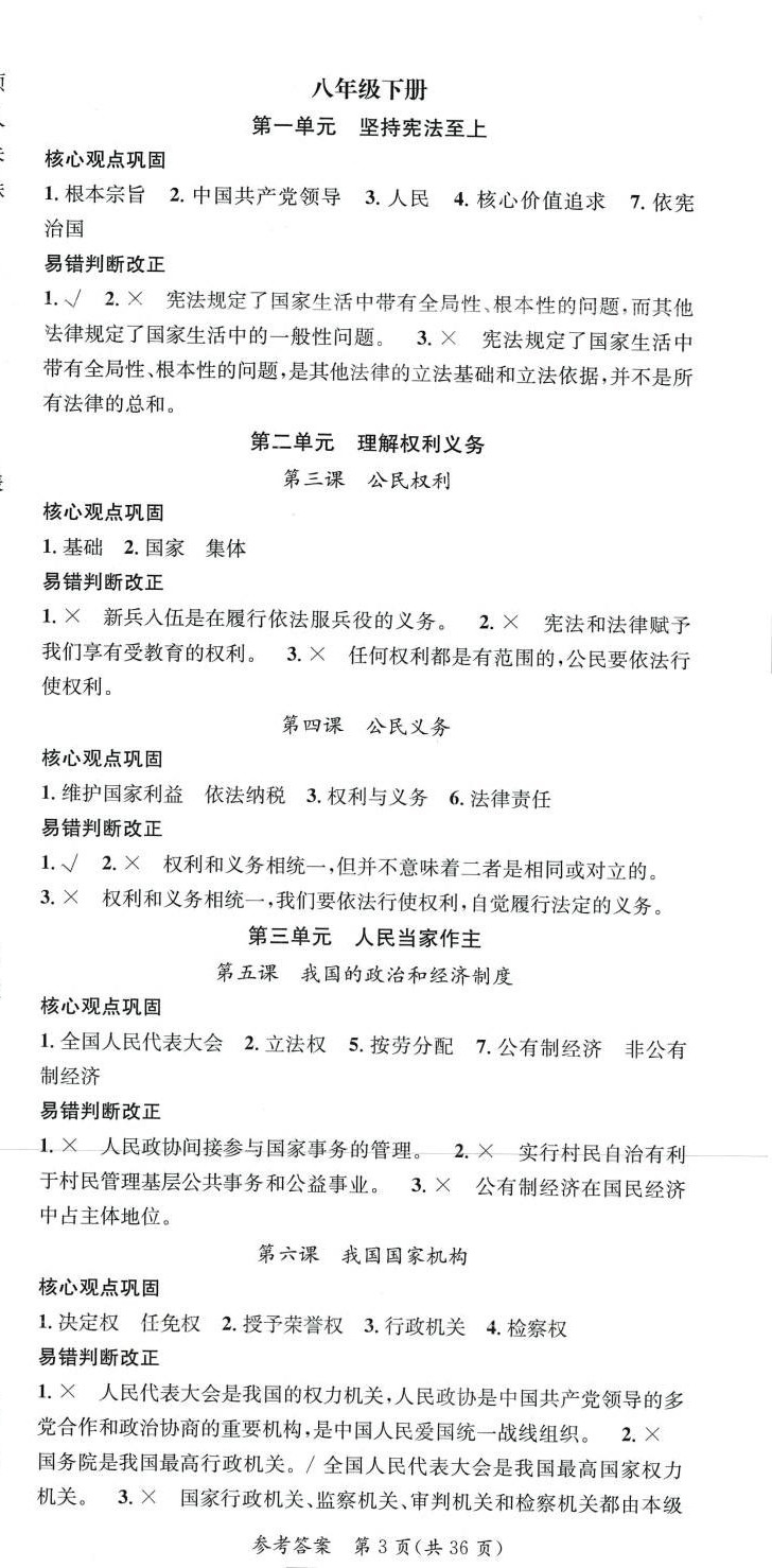 2024年名师测控中考特训方案道德与法治中考贵州专版&nbsp;第3页