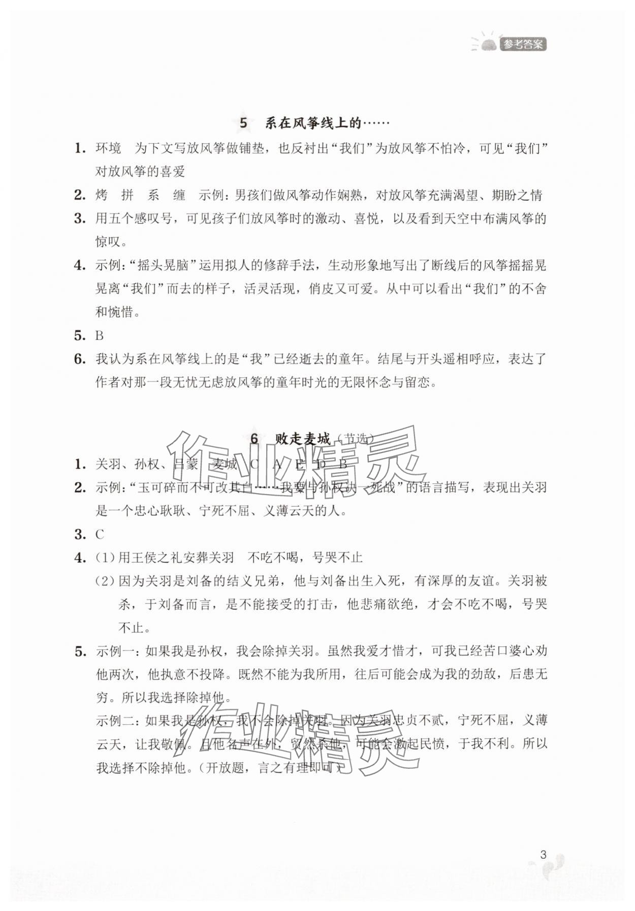 2025年閱讀力提升五年級(jí)語(yǔ)文下冊(cè)人教版 第3頁(yè)