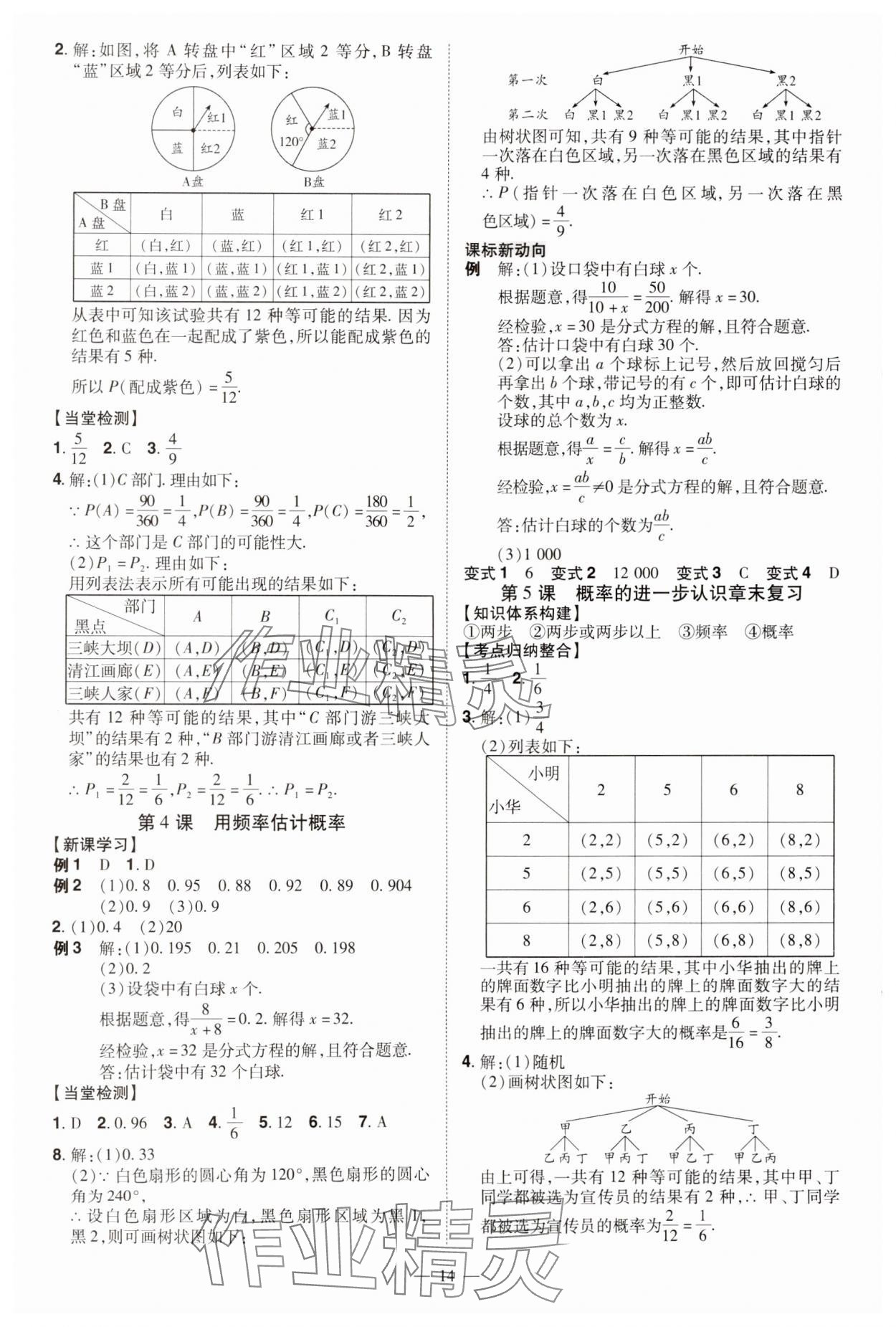 2024年同步?jīng)_刺九年級(jí)數(shù)學(xué)全一冊(cè)北師大版 第14頁(yè)