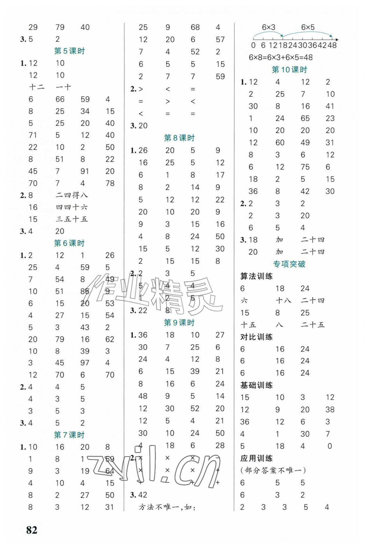 2026年小学学霸口算二年级数学上册人教版&nbsp;第2页