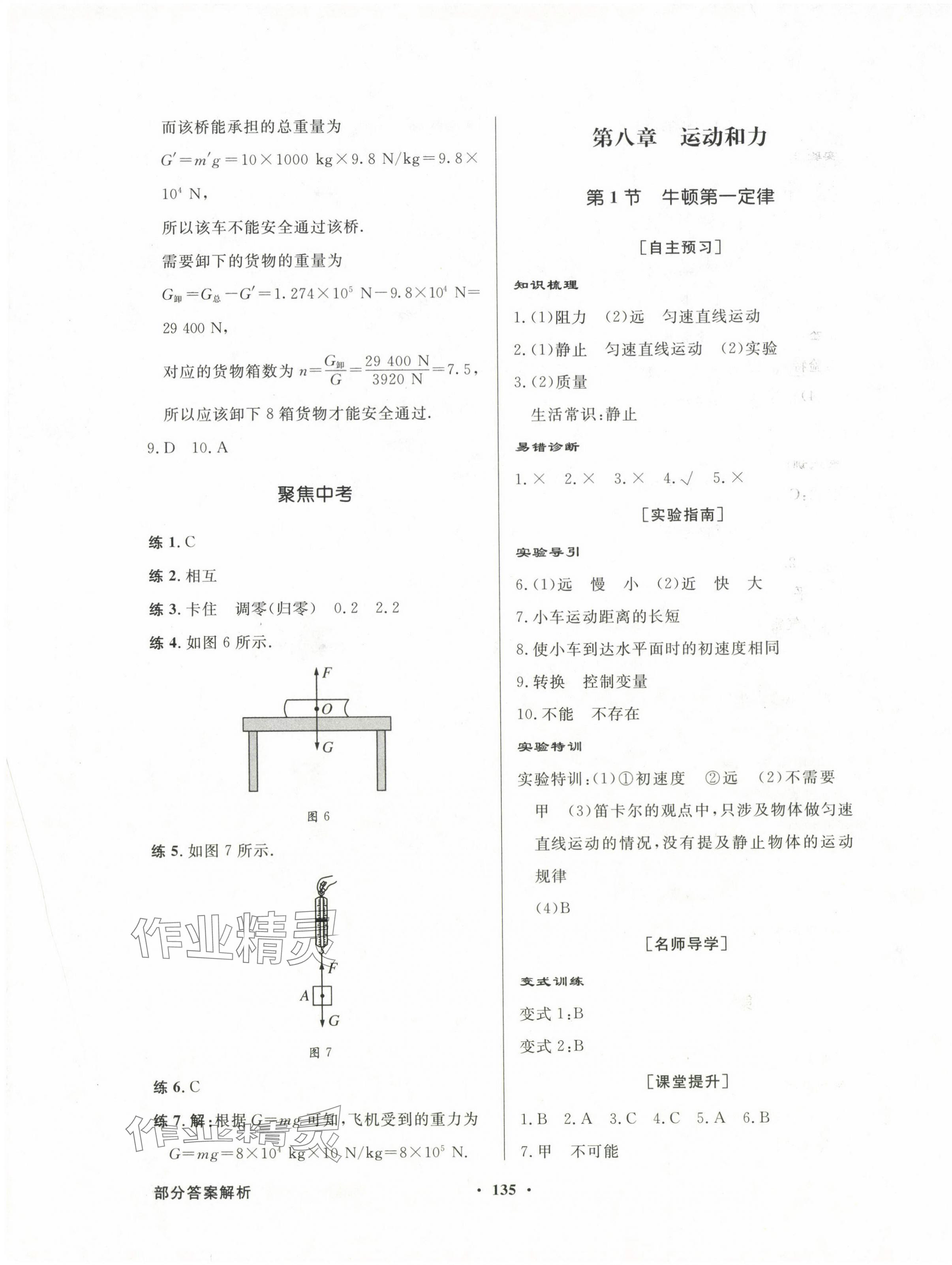 2024年同步導(dǎo)學(xué)與優(yōu)化訓(xùn)練八年級(jí)物理下冊(cè)人教版 第3頁(yè)