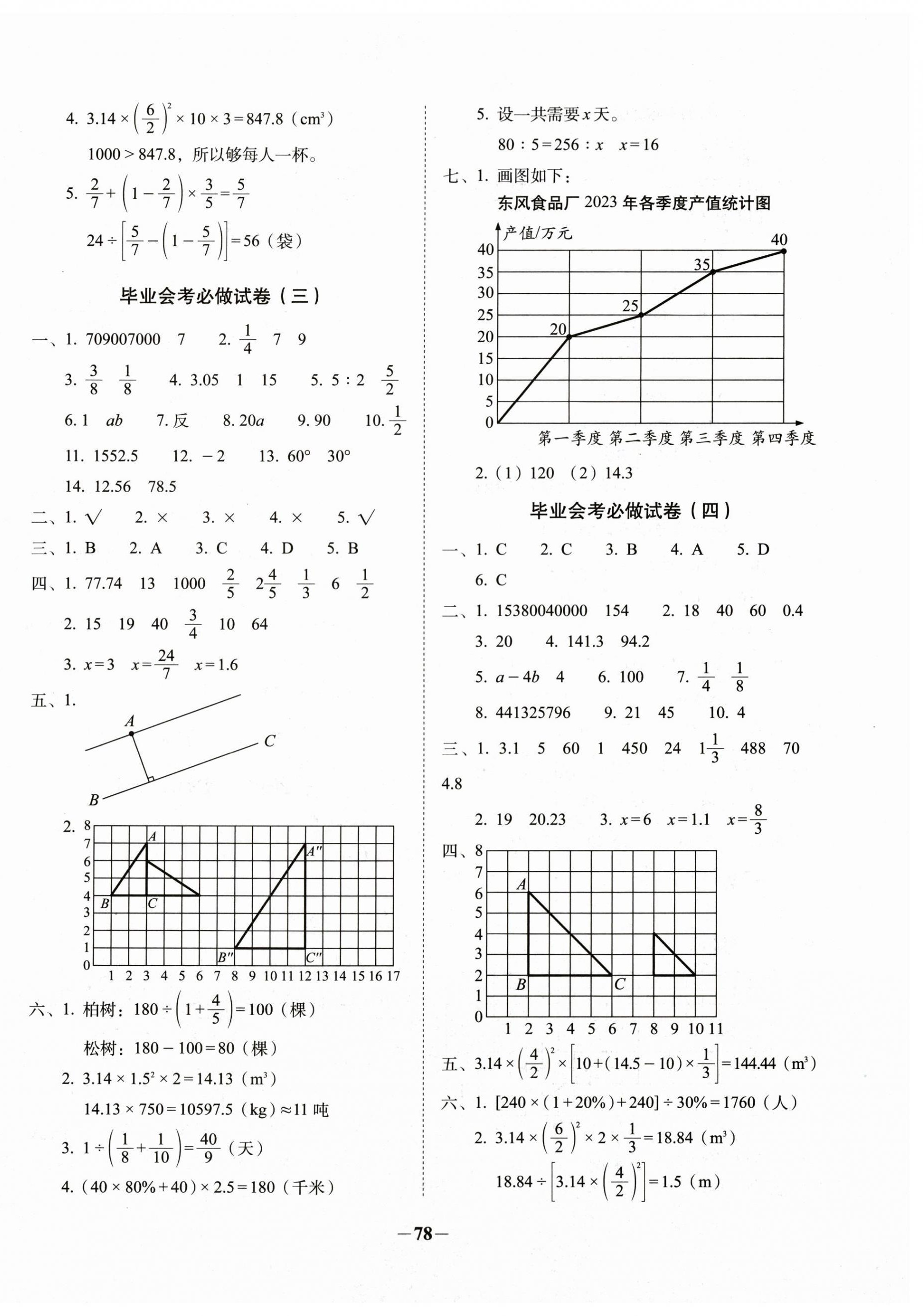 2025年68所名校圖書小學畢業升學必做的16套試卷六年級數學 第2頁