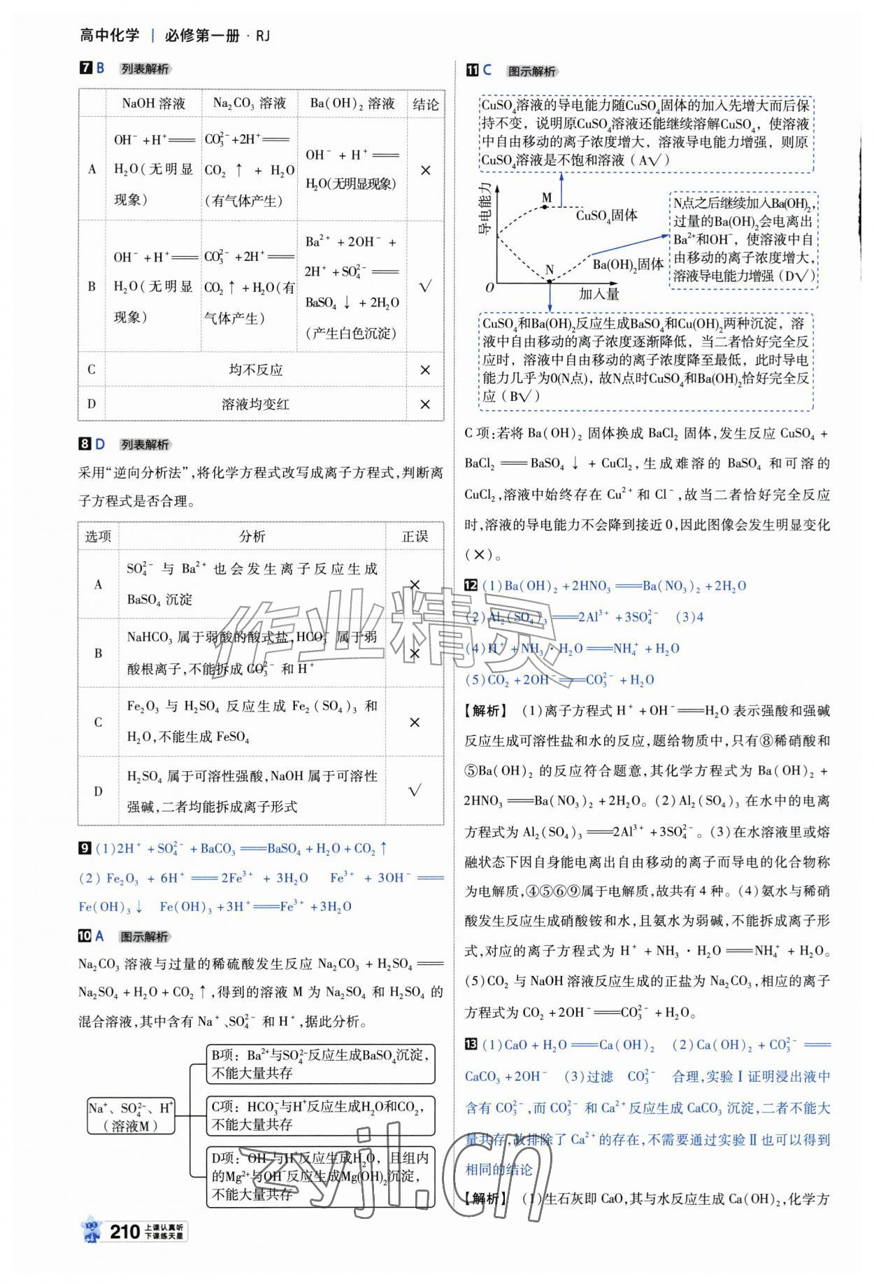 2026年教材帮高中化学必修第一册苏教版&nbsp;参考答案第5页
