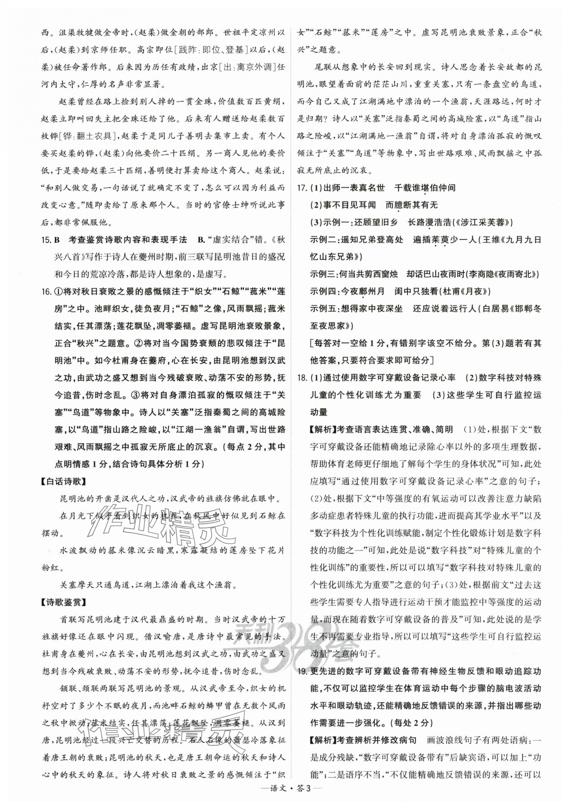 2025年高考模擬試題匯編高中語(yǔ)文 第3頁(yè)