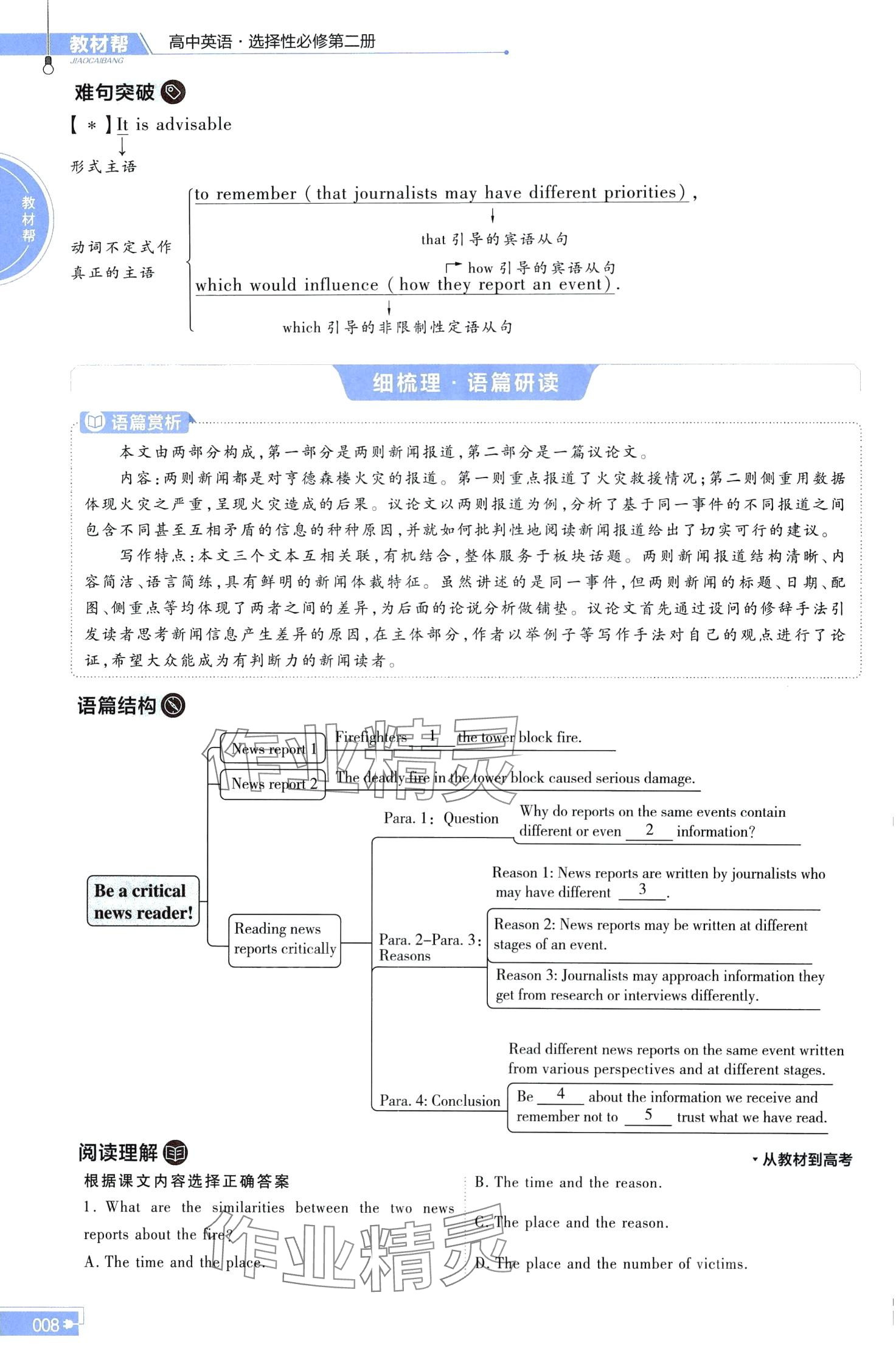 2024年教材課本高中英語(yǔ)選擇性必修第二冊(cè)譯林版 第8頁(yè)