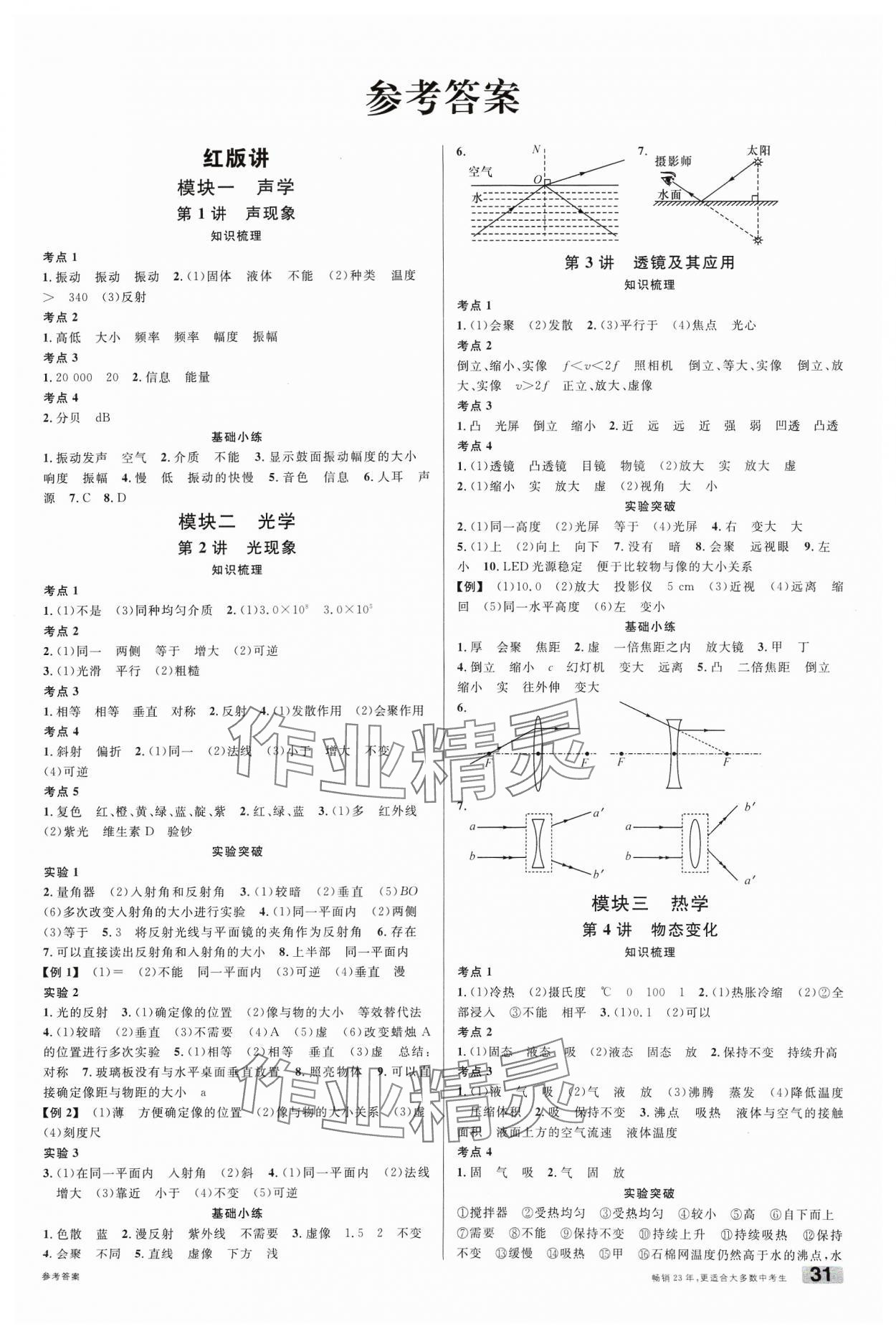 2024年火線100天物理青海專版 第1頁