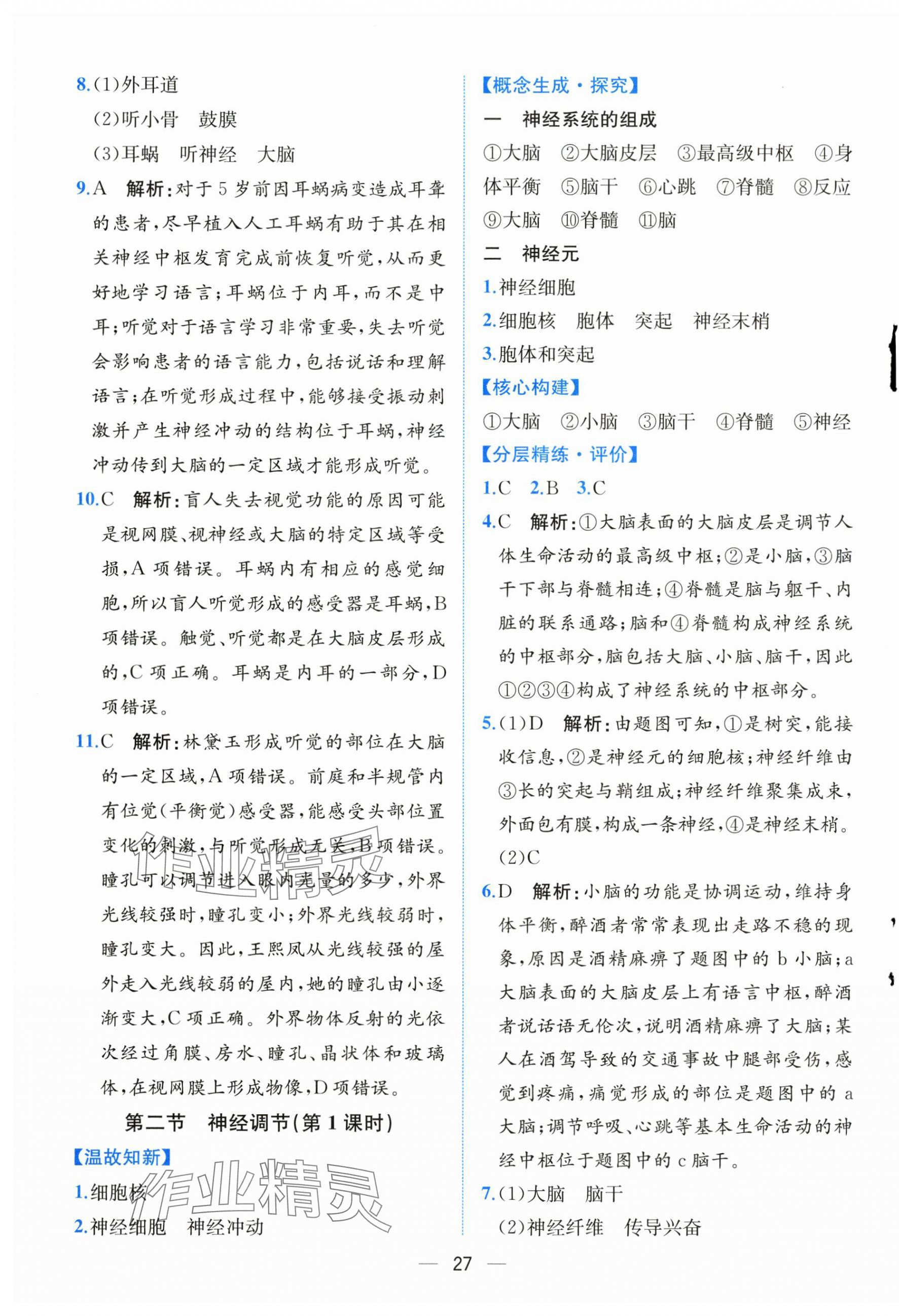 2025年课时练人民教育出版社八年级生物上册人教版 第3页