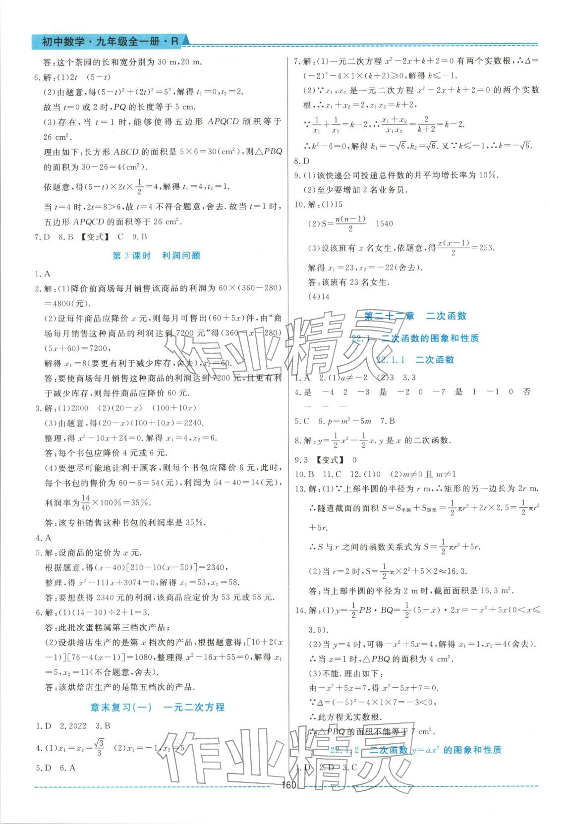 2025年绩优课堂高效提升满分备考九年级数学全一册人教版 第4页