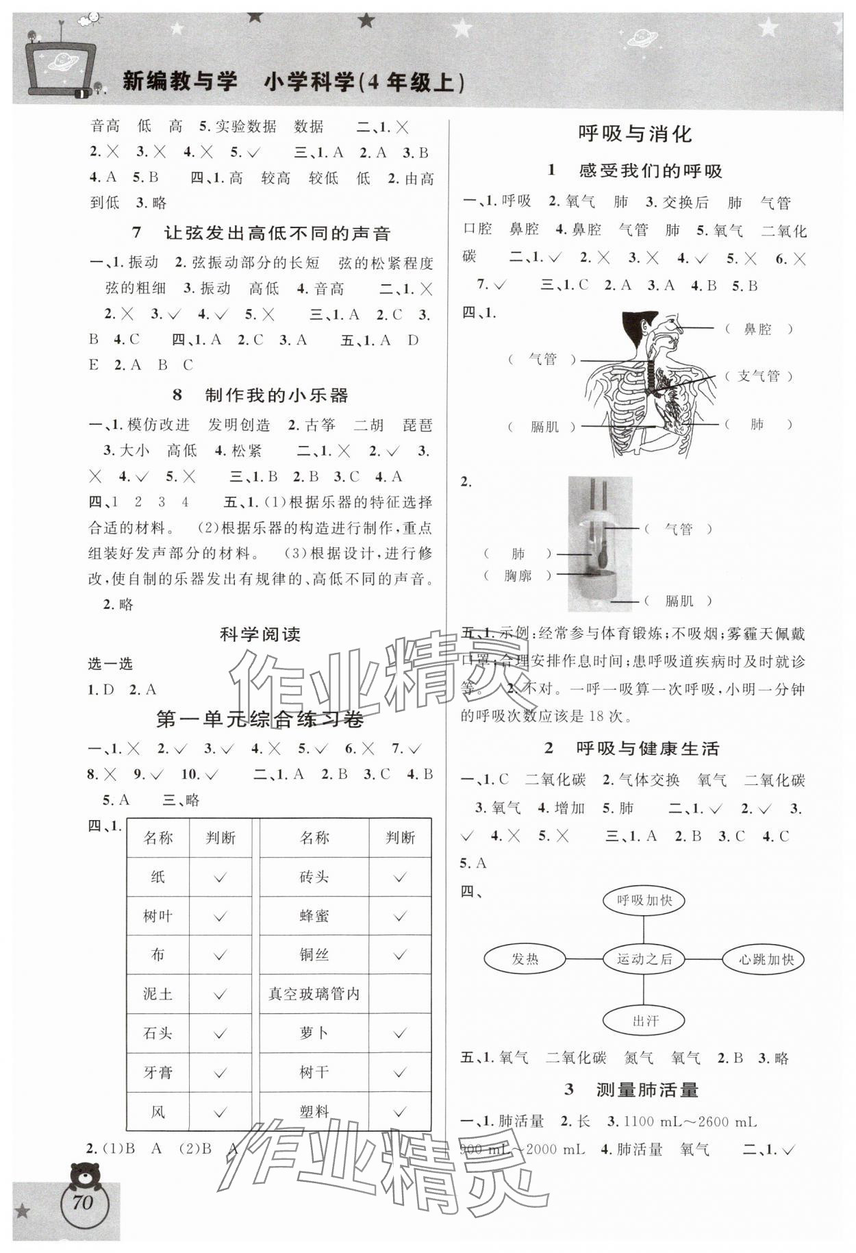 2023年新編教與學(xué)四年級科學(xué)上冊教科版 第2頁