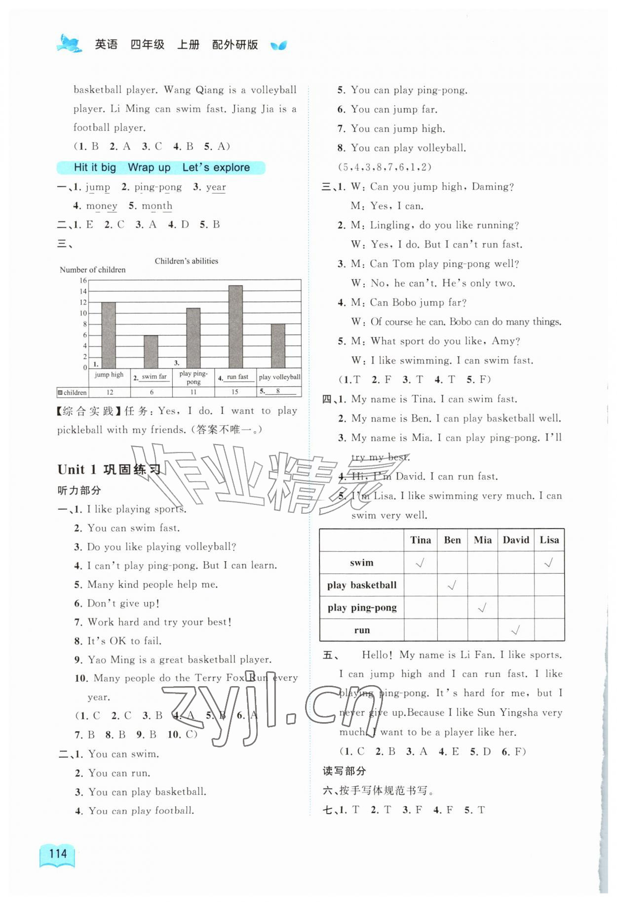 2026年新课程学习与测评同步学习四年级英语上册外研版黑龙江专版&nbsp;第2页