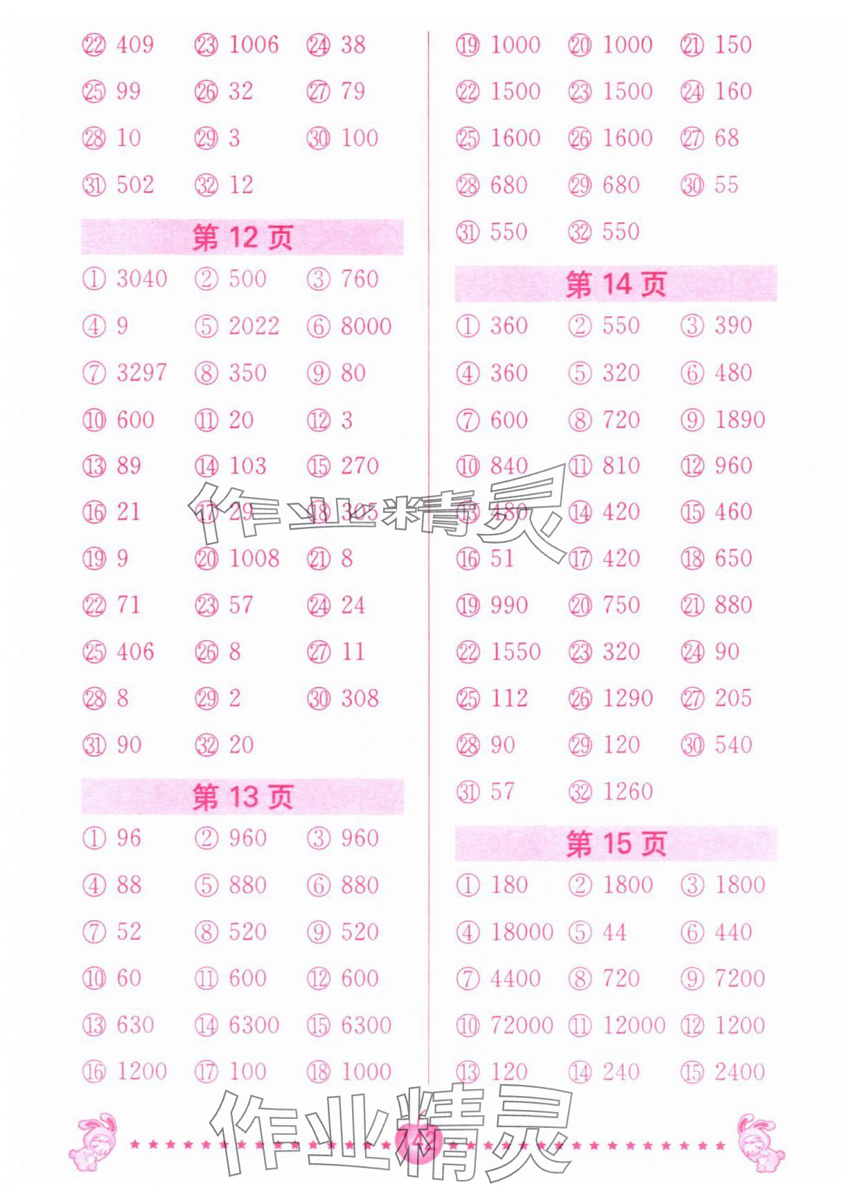2025年口算題卡南京大學(xué)出版社四年級(jí)數(shù)學(xué)下冊(cè)蘇教版 第4頁(yè)