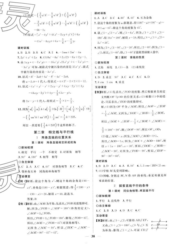 2024年新课程成长资源七年级数学下册北师大版 第6页