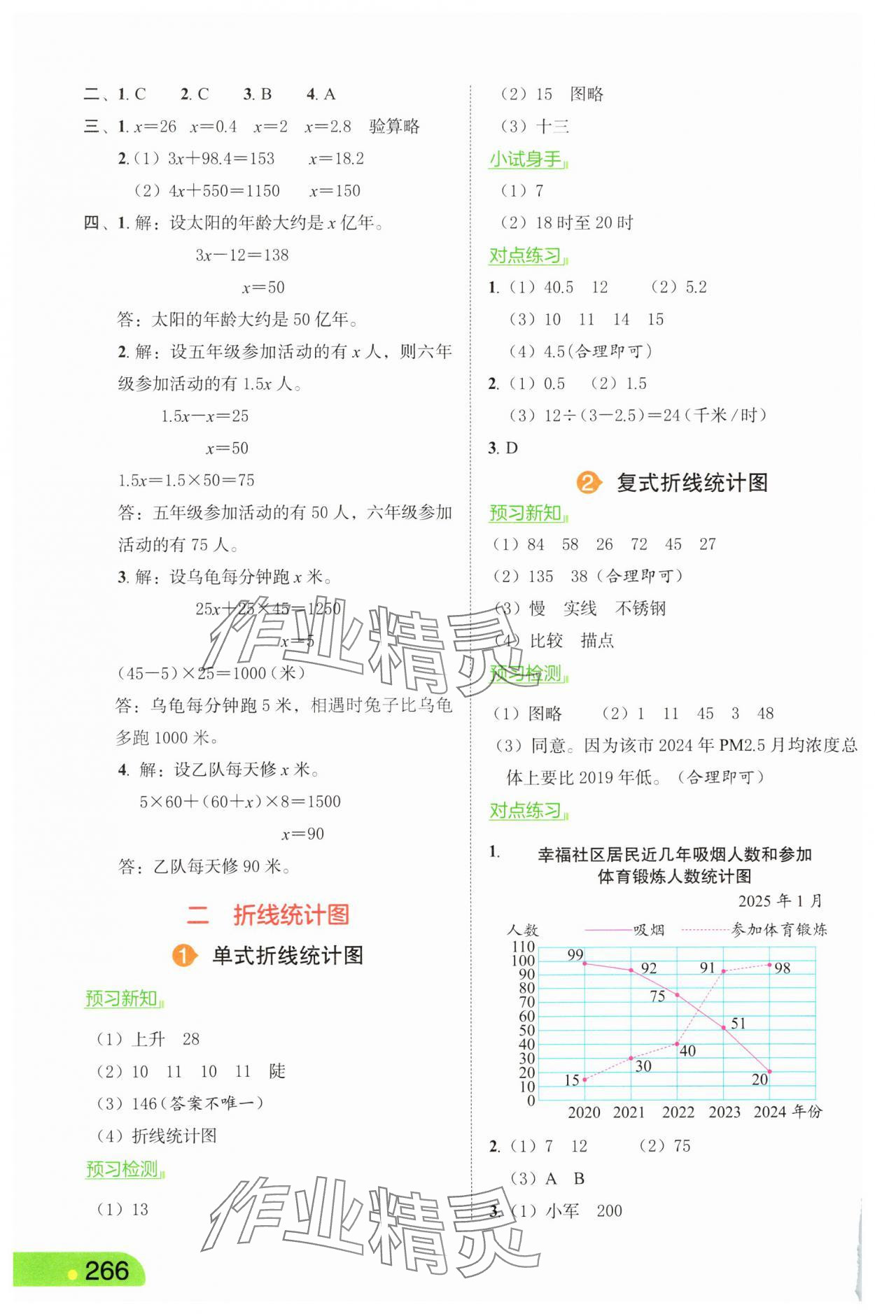 2025年亮點給力課堂筆記五年級數(shù)學下冊蘇教版 第4頁