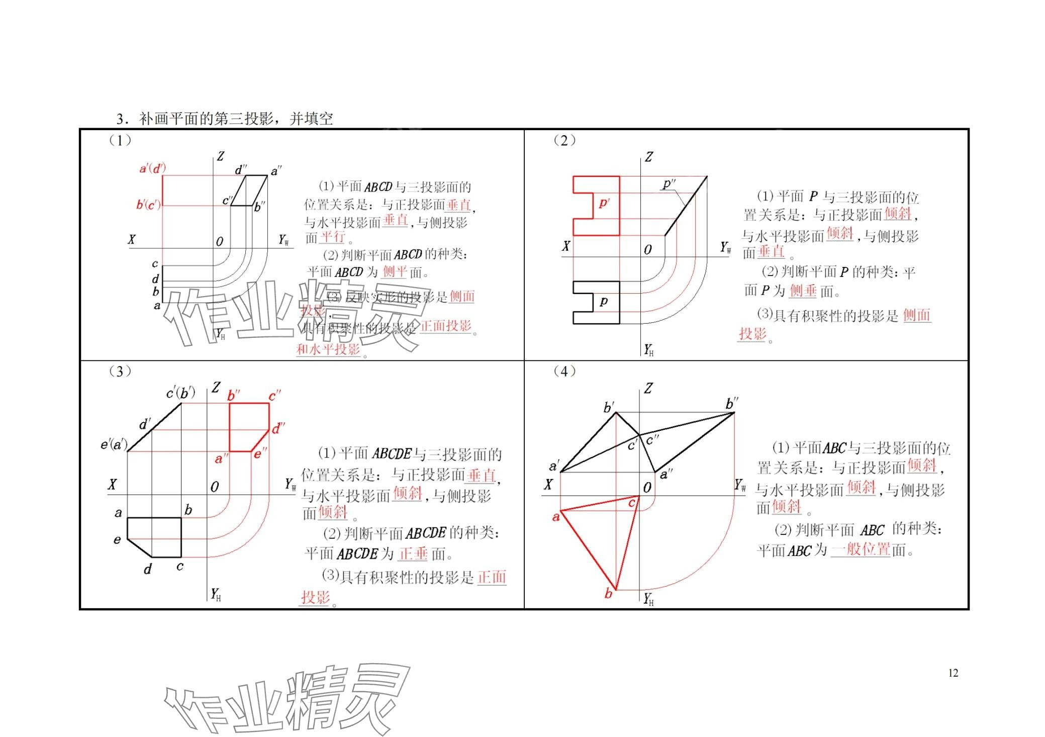 2024年機(jī)械與電氣識(shí)圖習(xí)題冊(cè) 第12頁(yè)