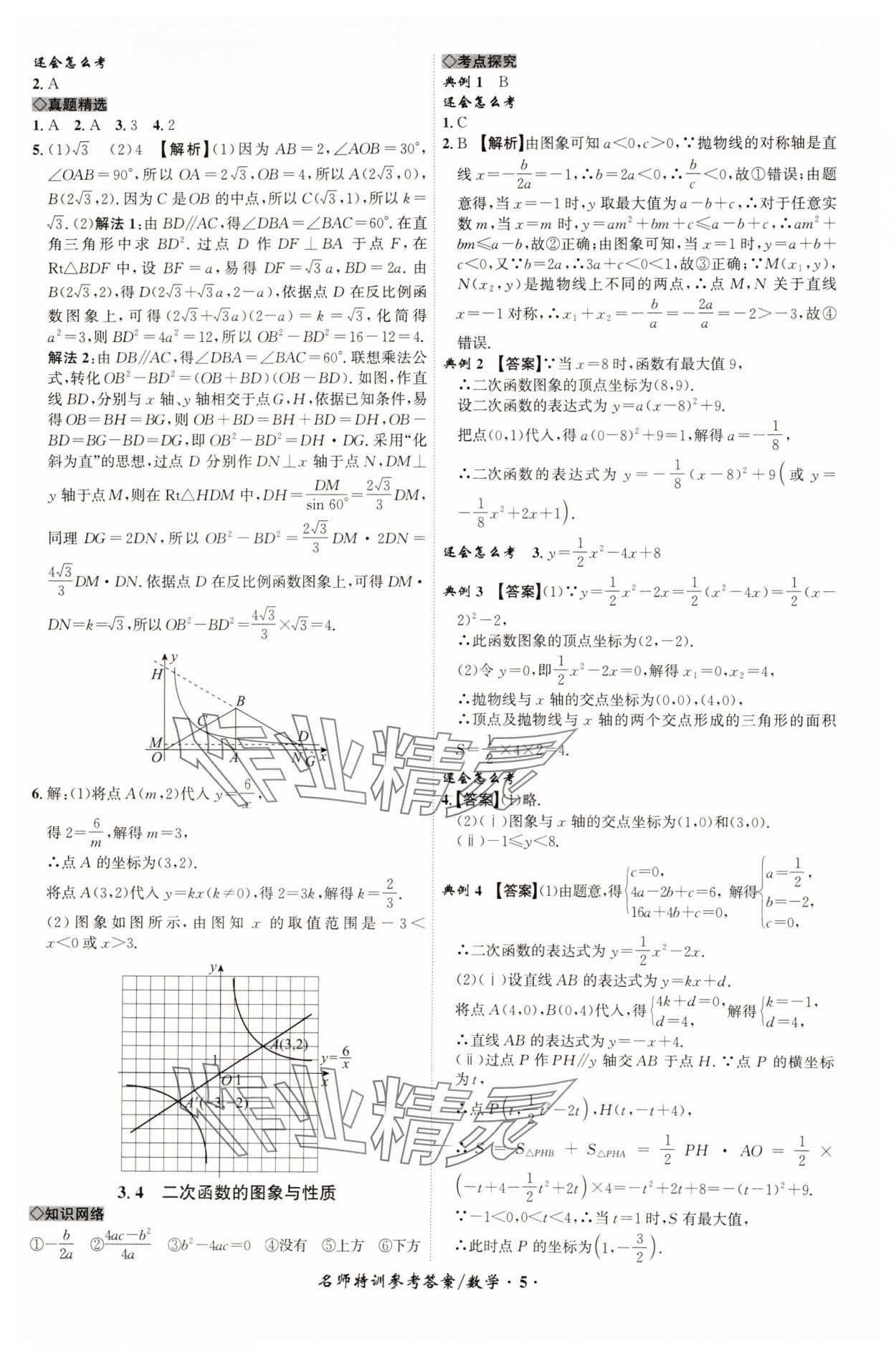 2025年名師特訓(xùn)數(shù)學(xué)安徽專版 第5頁