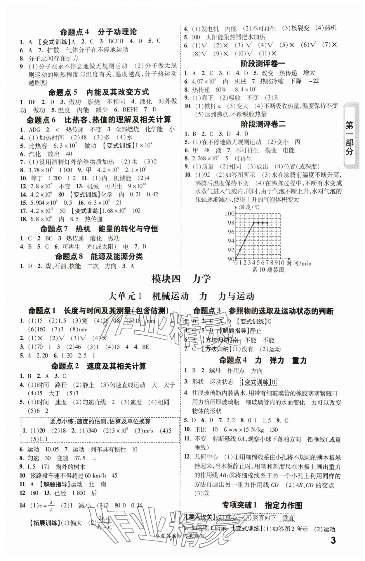 2024年一战成名考前新方案物理河北专版 第3页